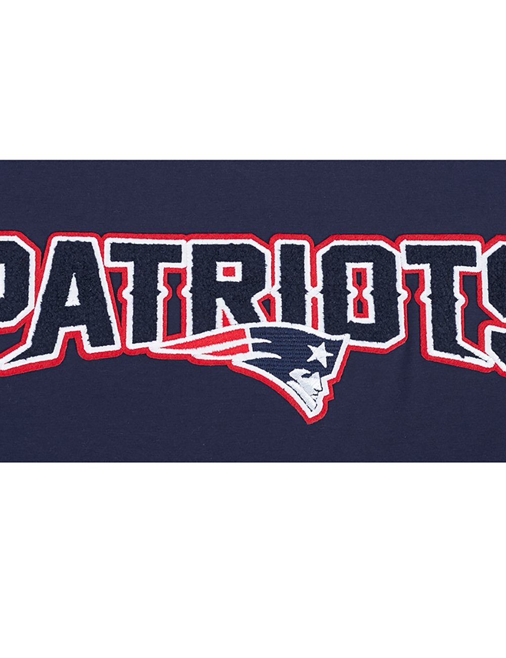 Pro Standard T-Shirts New England Patriots Pro Standard NFL Classic Chenille Flex T-Shirt - Navy