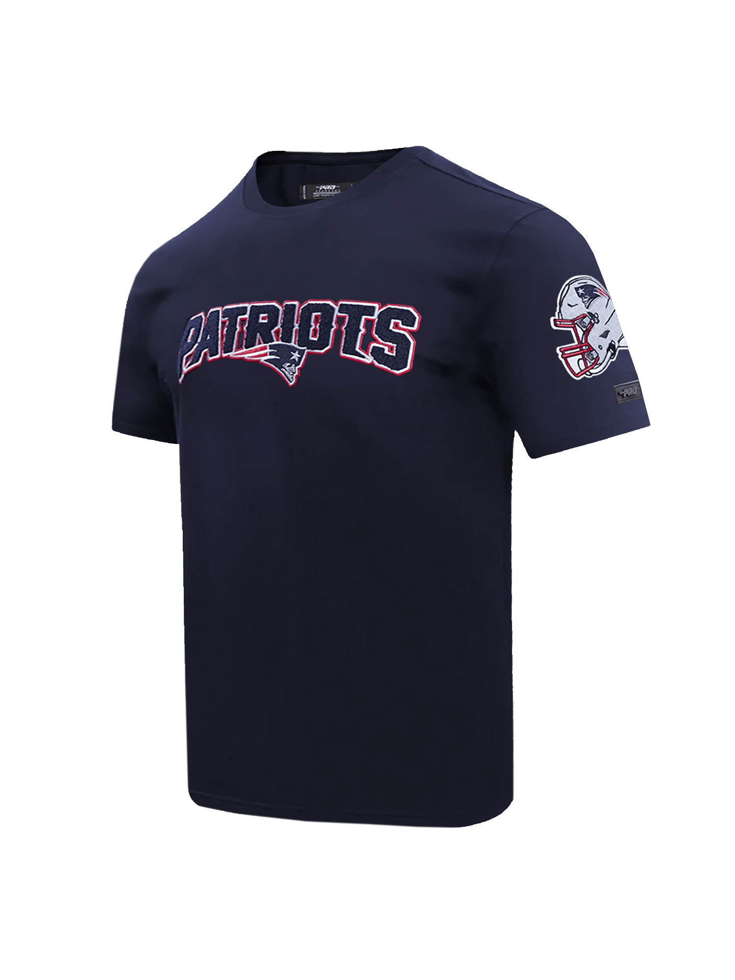 Pro Standard T-Shirts New England Patriots Pro Standard NFL Team Chenille Flex T-Shirt - Navy