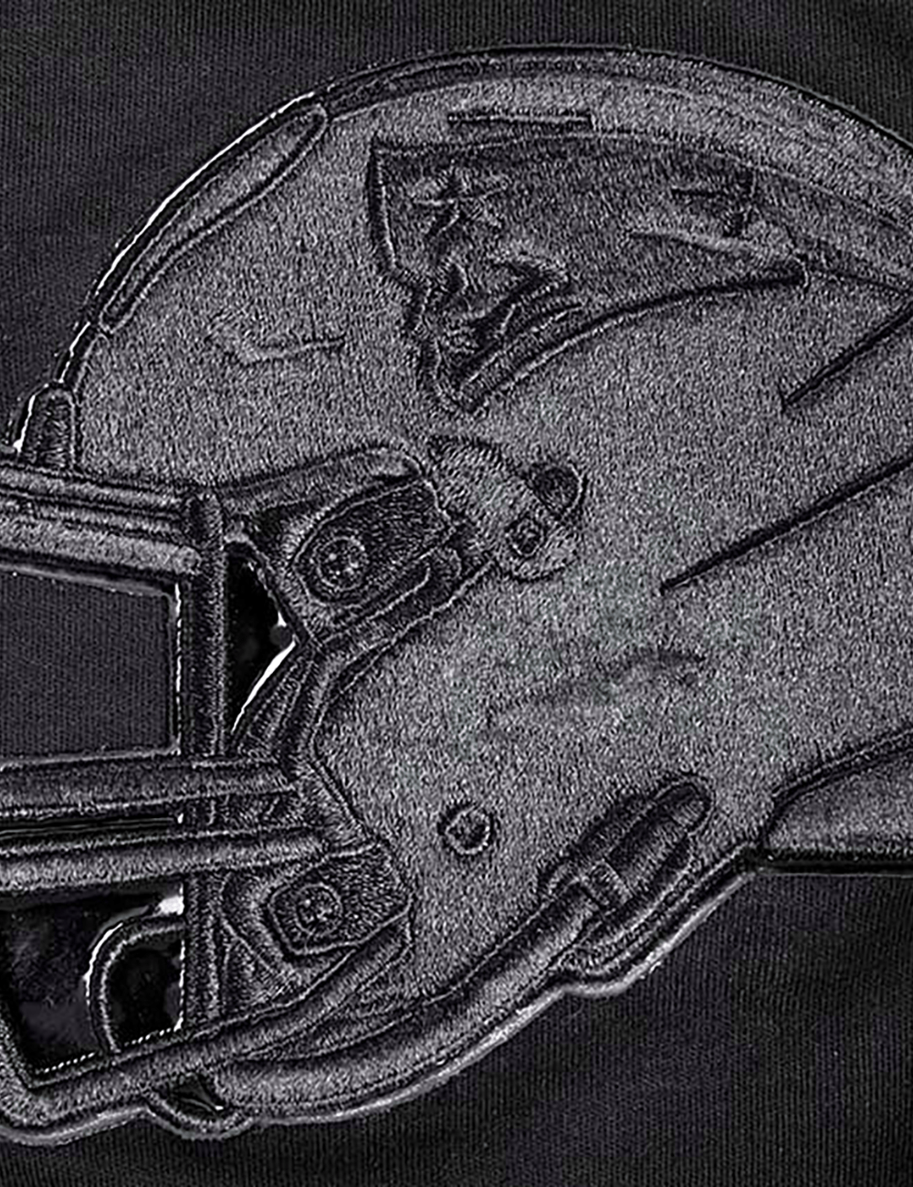 Pro Standard T-Shirts New England Patriots Pro Standard NFL Triple Black Flex T-Shirt - Black