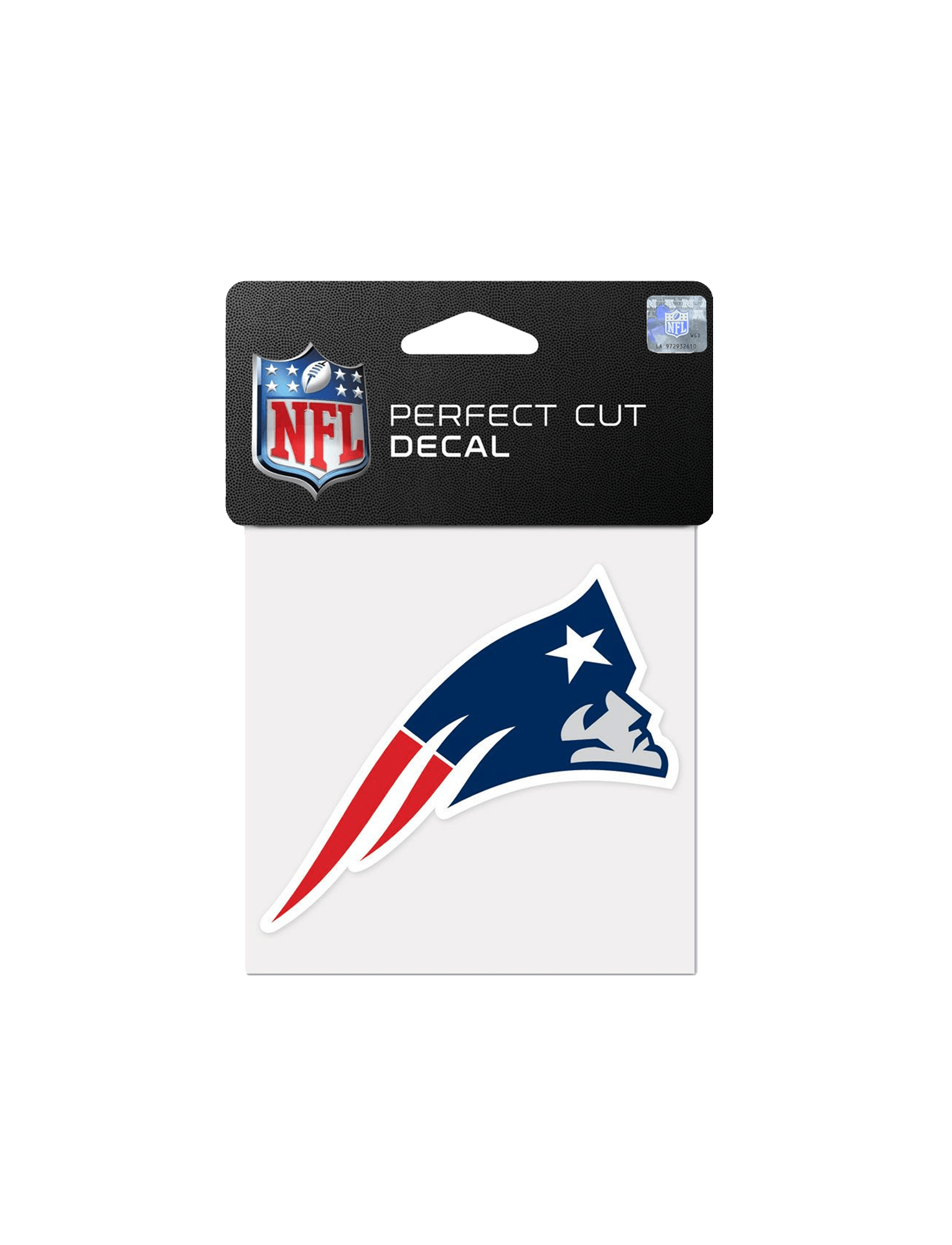 Wincraft Accessories New England Patriots Wincraft NFL 4" x 4" Perfect Cut Decal