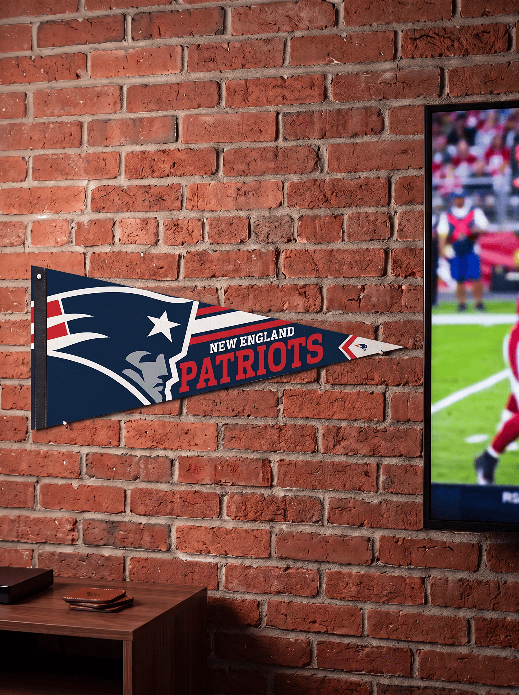 Wincraft Accessories New England Patriots Wincraft NFL Team Premium 12" x 30" Pennant