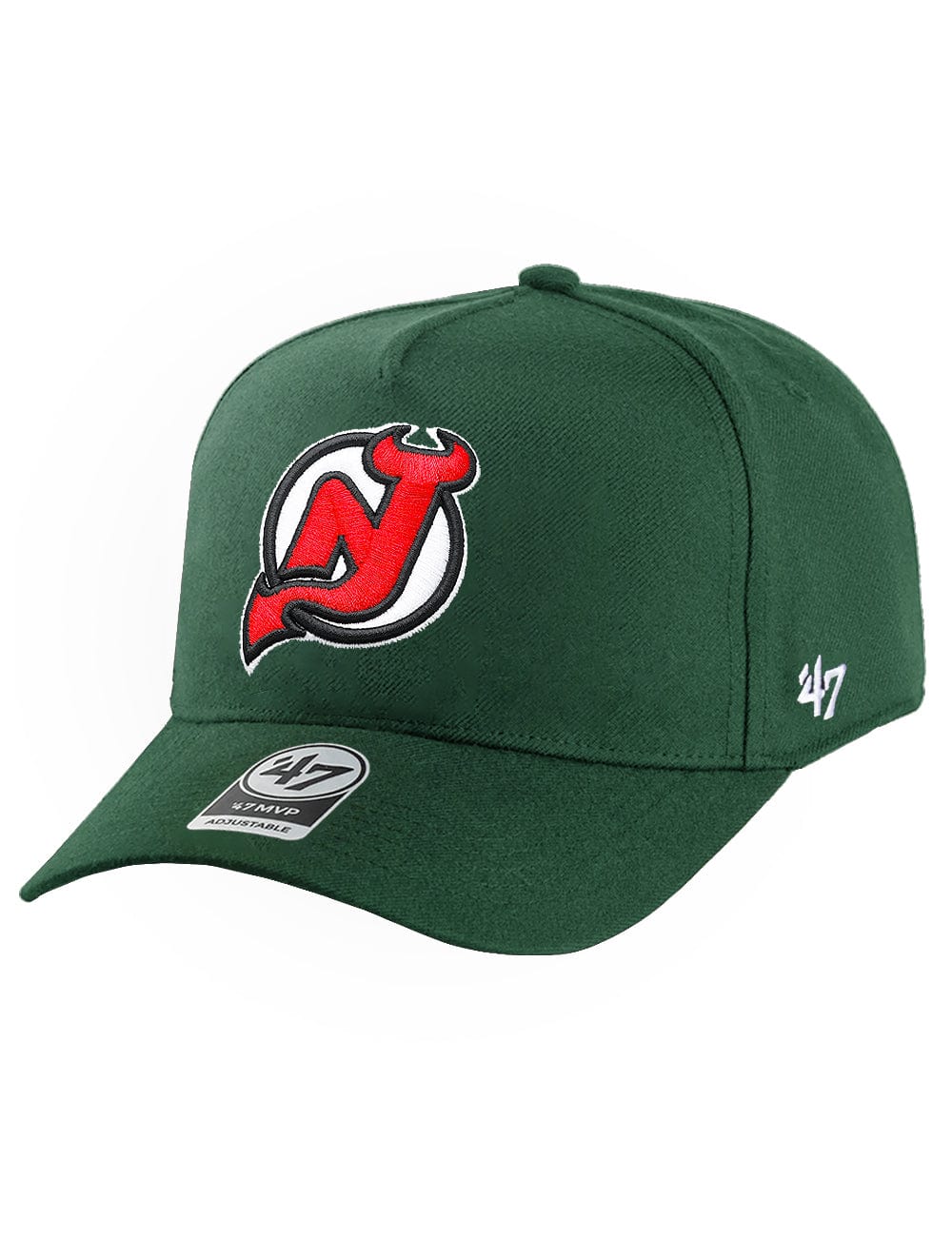 47 Brand Caps New Jersey Devils '47 NHL Team MVP DT Snapback Hat - Green