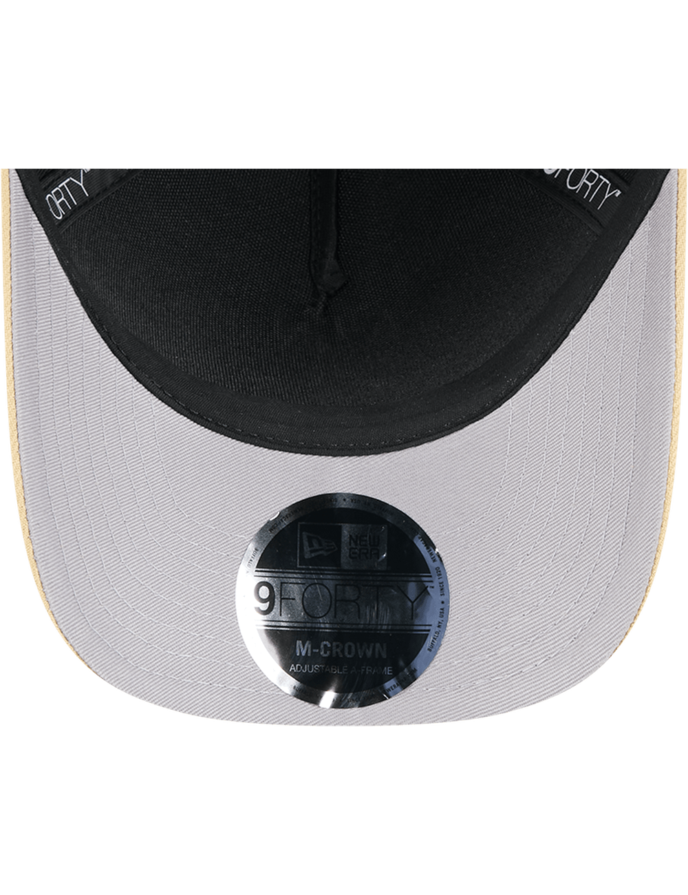 New Era Caps New Orleans Saints New Era NFL 25 Draft 9FORTY M-Crown Snapback Hat - Black