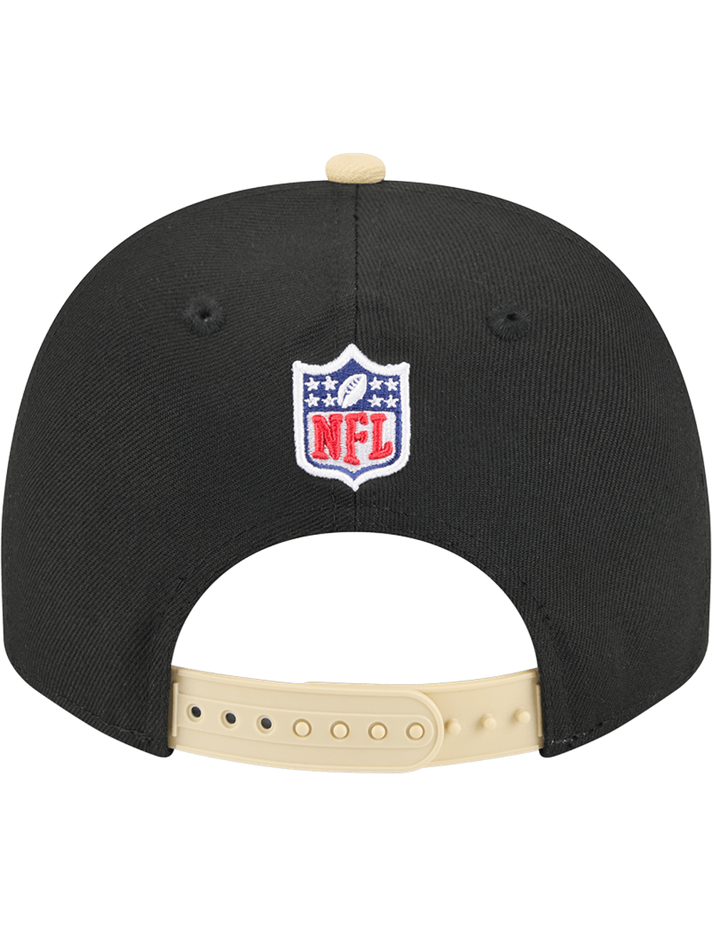New Era Caps New Orleans Saints New Era NFL 25 Draft Pre-Curved 9FIFTY A-Frame Snapback Hat - Black