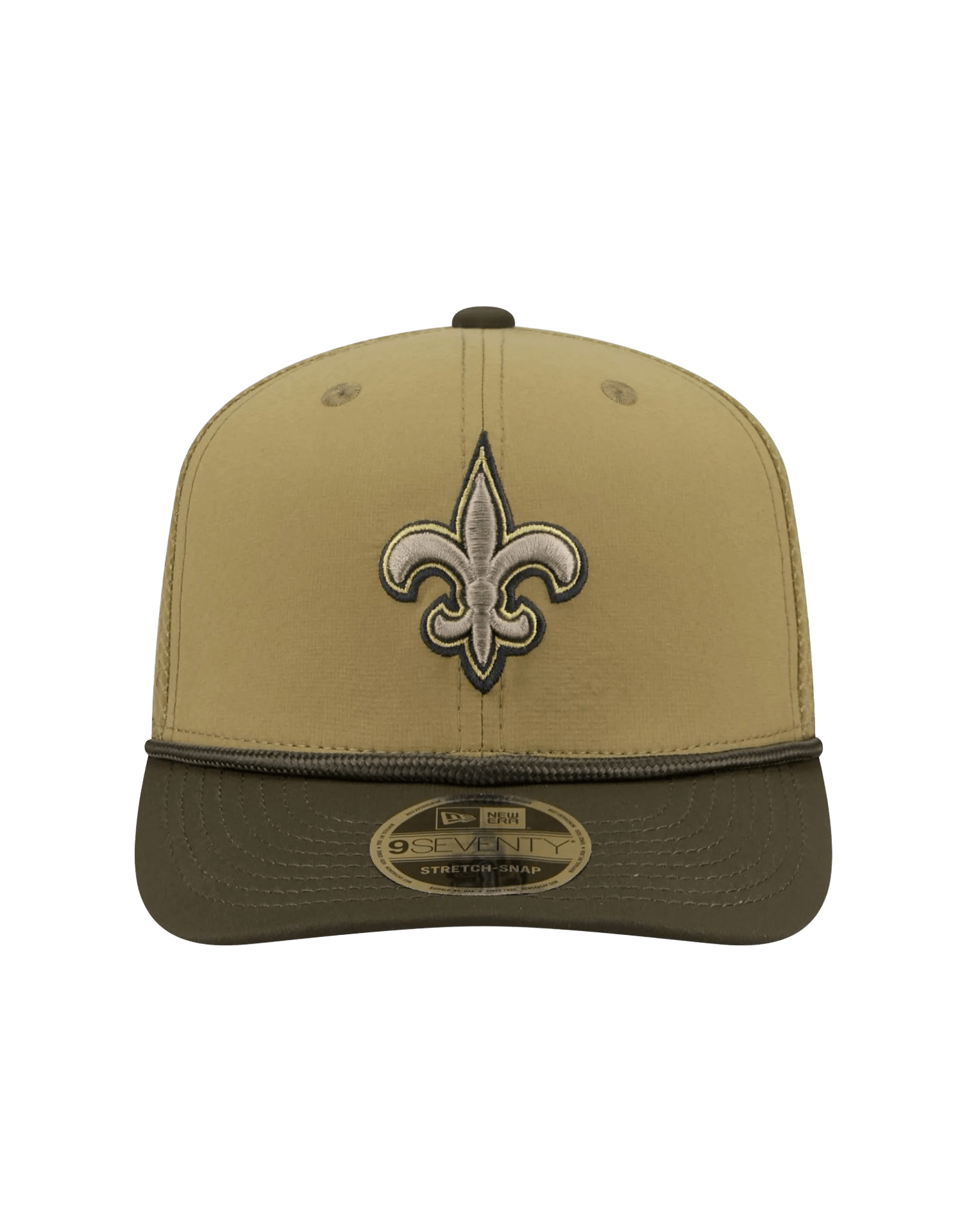 New Era Caps New Orleans Saints New Era NFL 25 Salute To Service 9SEVENTY Stretch-Snapback Hat