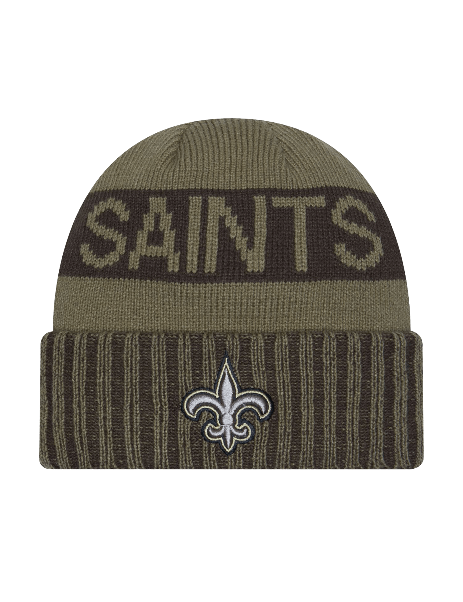 New Era Beanies New Orleans Saints New Era NFL 25 Salute To Service Knit Beanie