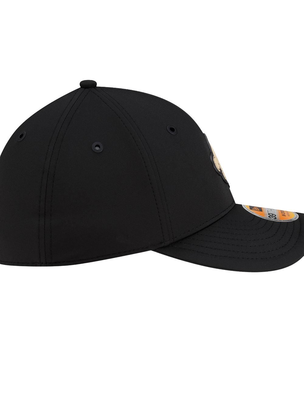 New Era Caps New Orleans Saints New Era NFL 26 Sideline 39THIRTY M-Crown Stretch-Fit Hat - Black