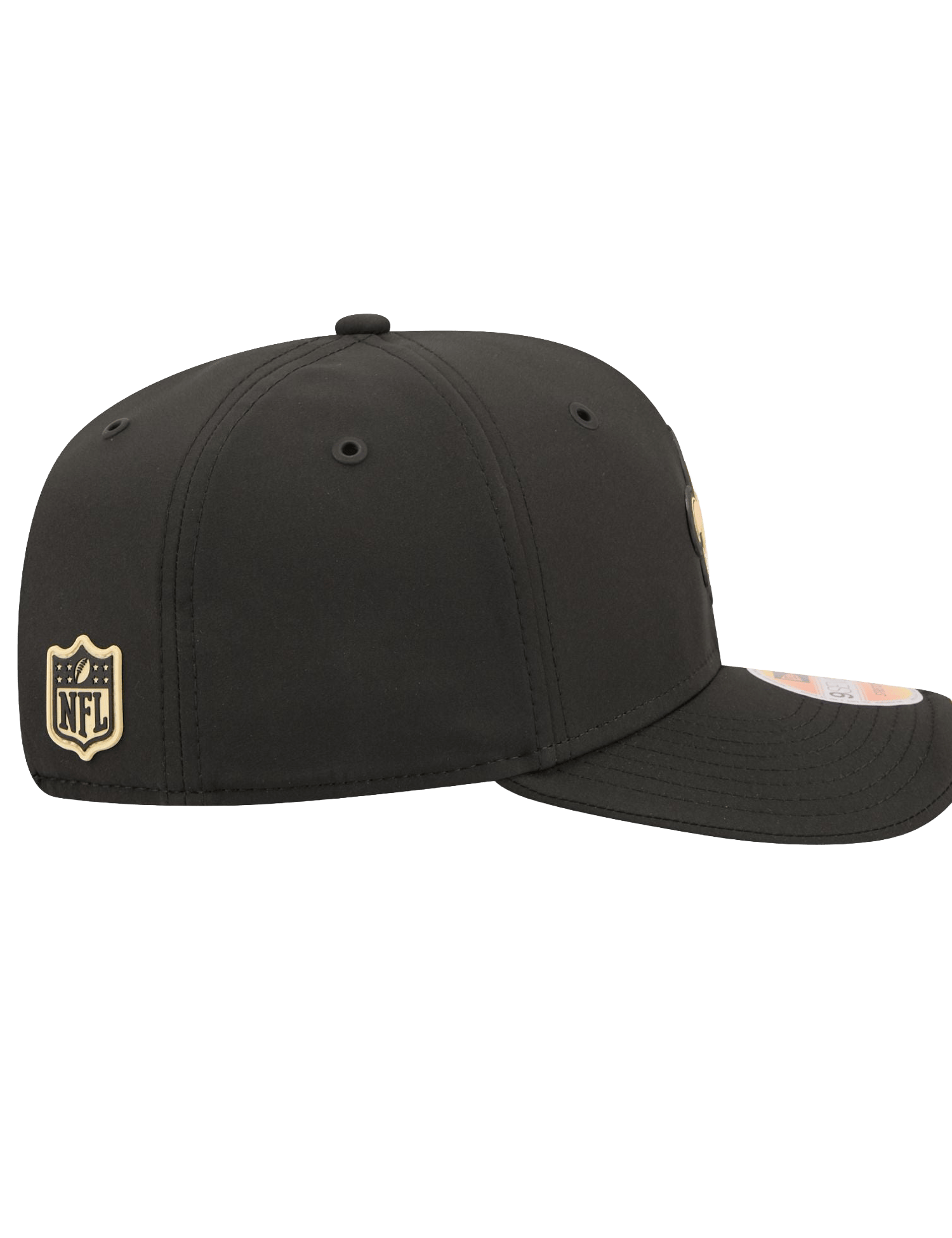 New Era Caps OSFM New Orleans Saints New Era NFL 26 Sideline 9SEVENTY Stretch-Snapback Hat - Black