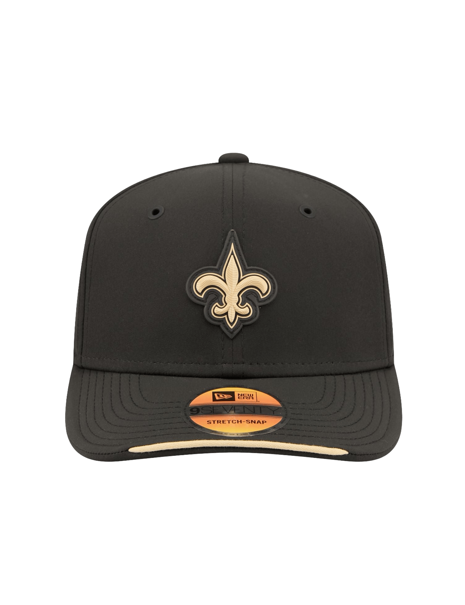 New Era Caps OSFM New Orleans Saints New Era NFL 26 Sideline 9SEVENTY Stretch-Snapback Hat - Black