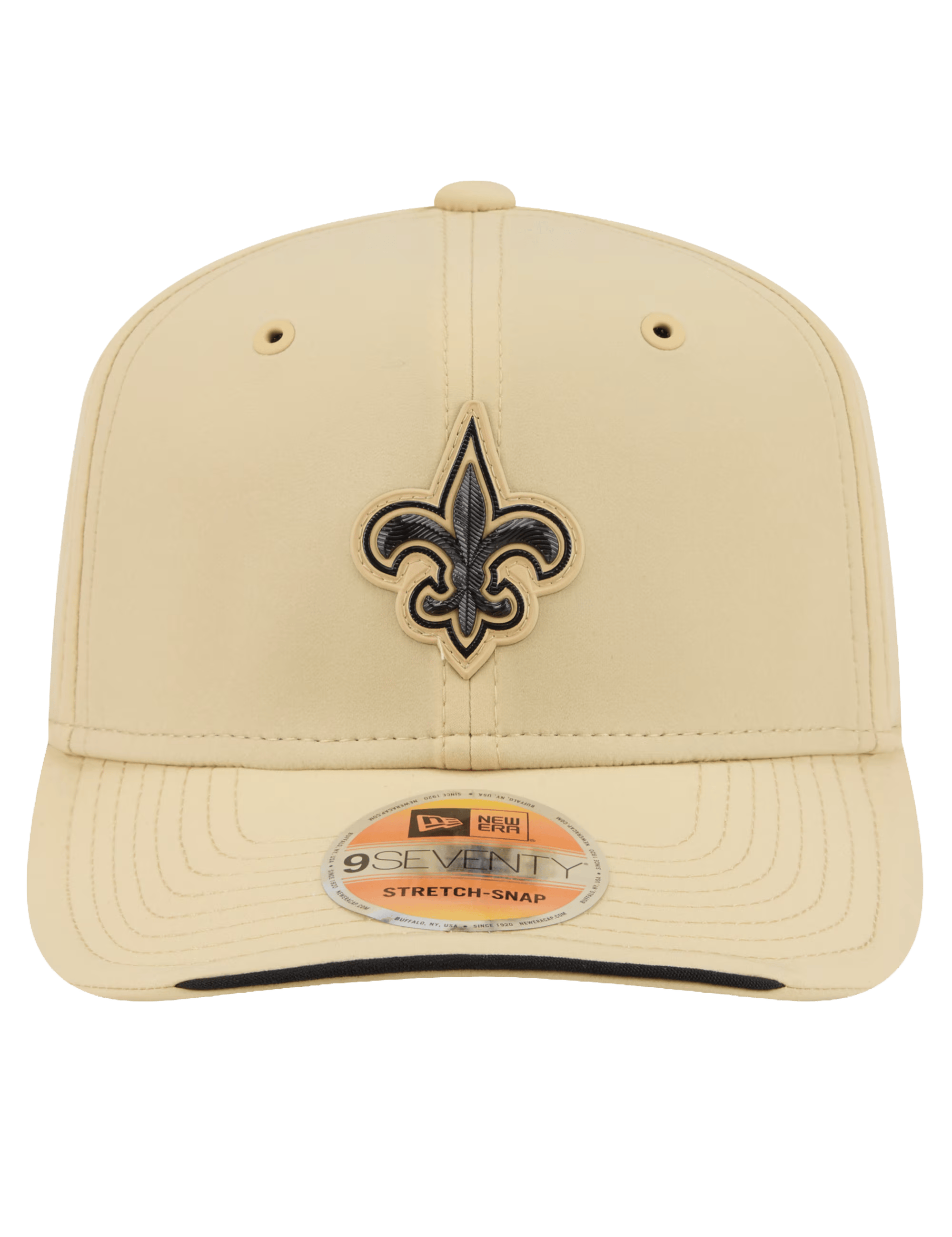 New Era Caps OSFM New Orleans Saints New Era NFL 26 Sideline 9SEVENTY Stretch-Snapback Hat - Gold