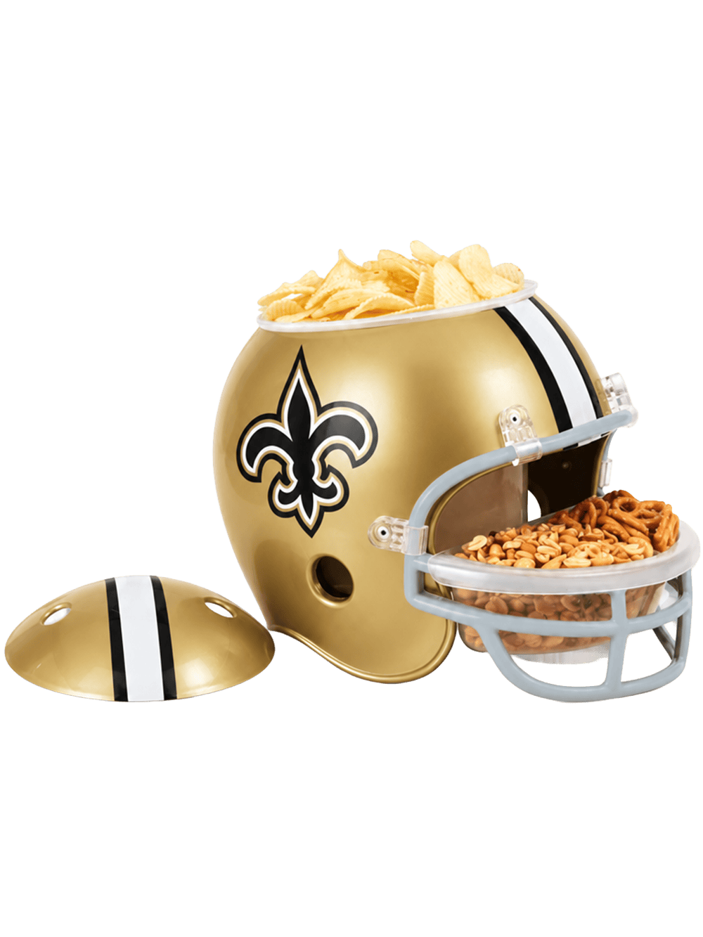 Wincraft Accessories New Orleans Saints Wincraft NFL Full Size Multi Compartment Snack Helmet