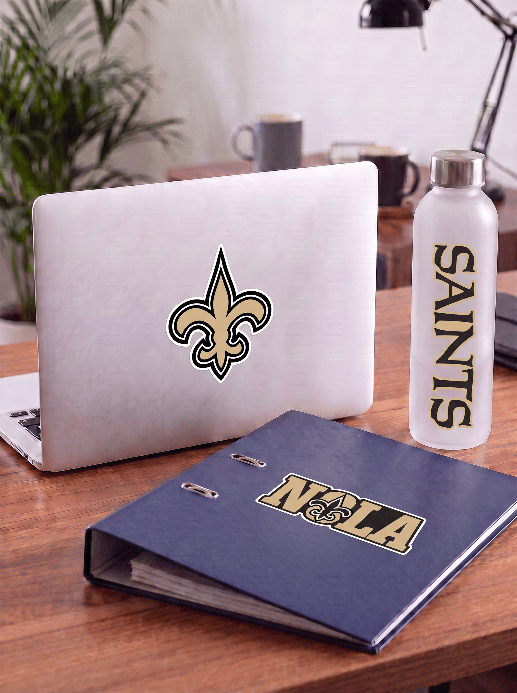 Wincraft Accessories New Orleans Saints Wincraft NFL Team 3 Piece 5” x 7” Decal Set