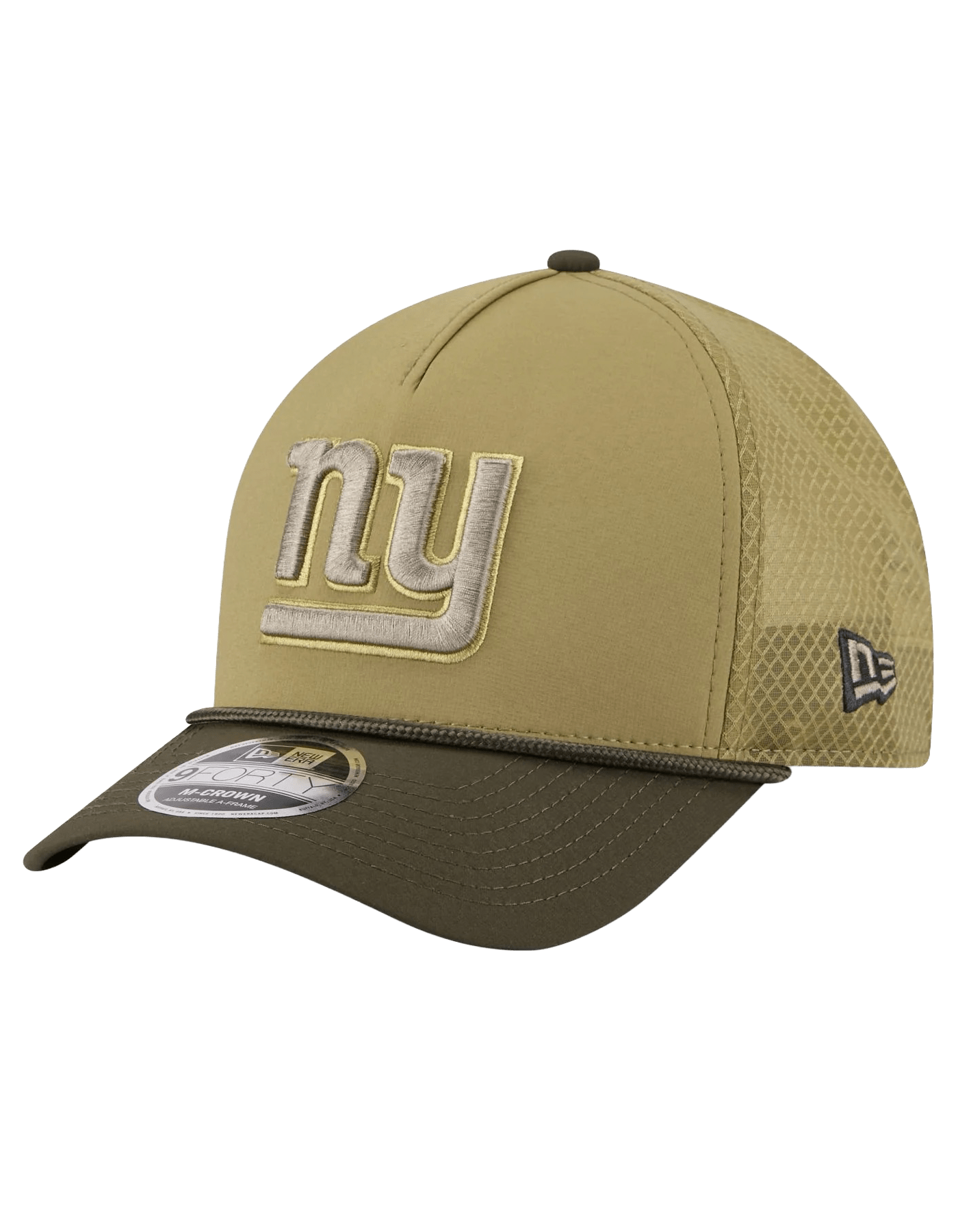 New Era Caps New York Giants New Era NFL 25 Salute To Service 9FORTY M-Crown Snapback Hat