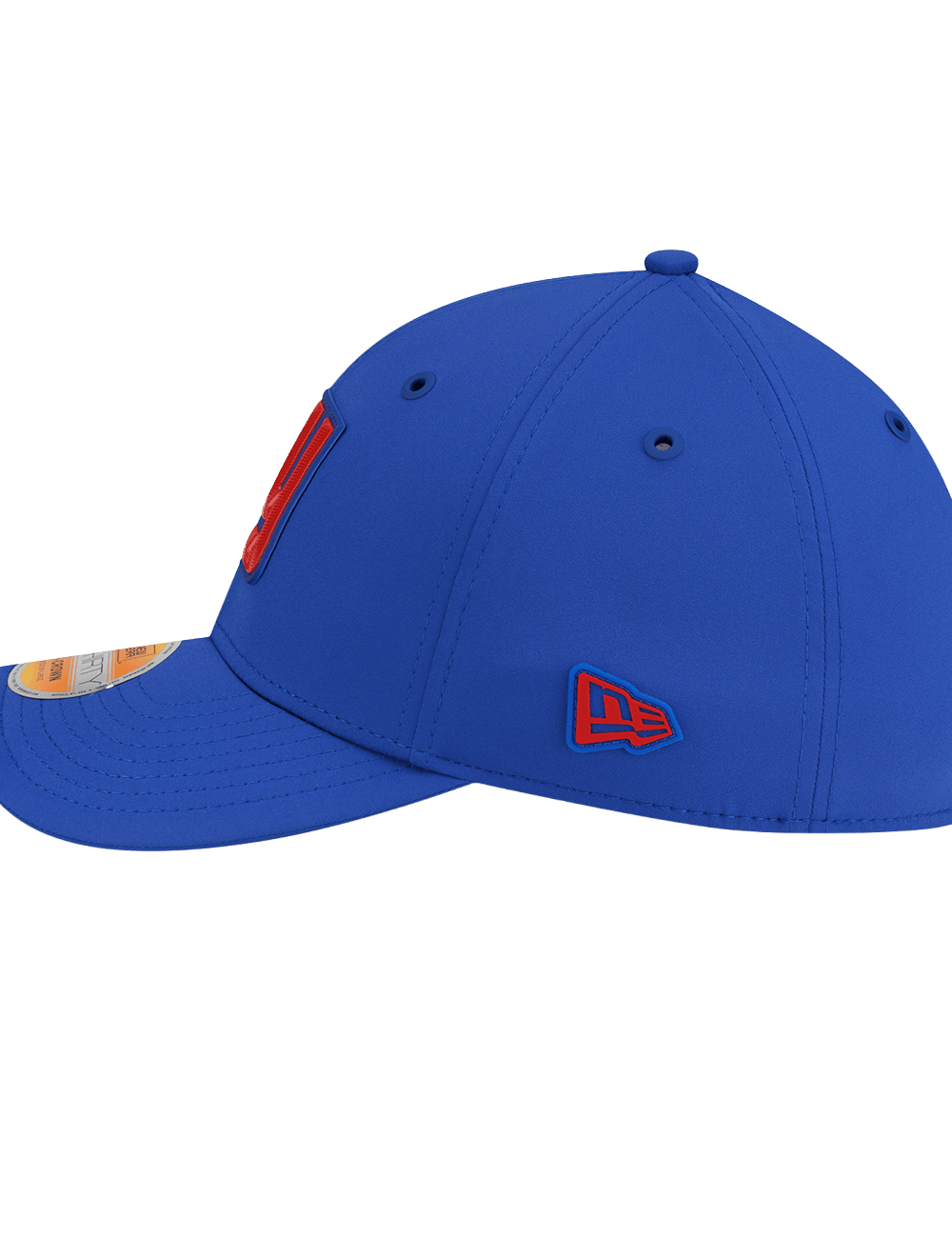New Era Caps New York Giants New Era NFL 26 Sideline 39THIRTY M-Crown Stretch-Fit Hat - Blue