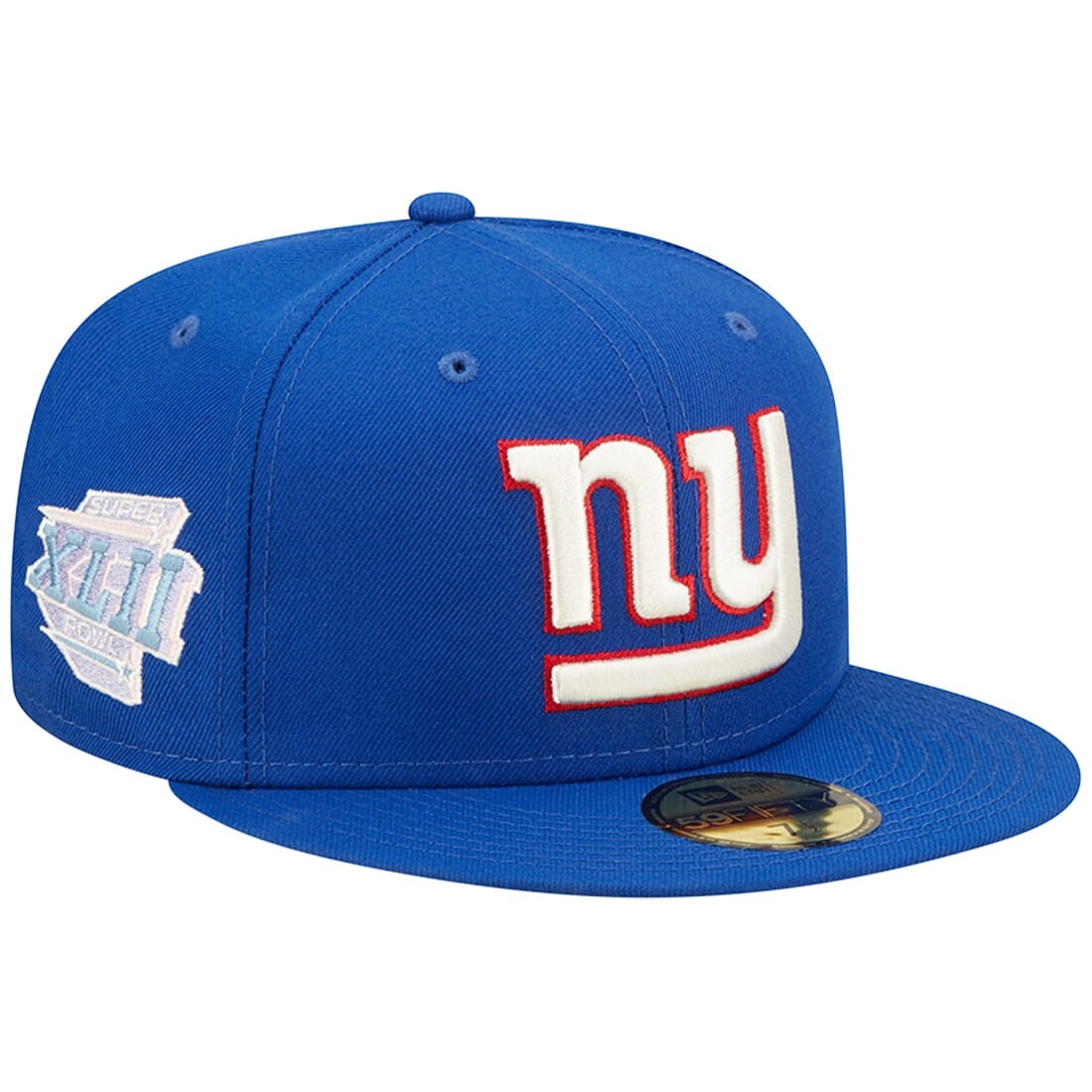 New Era Caps New York Giants New Era NFL Pop Sweat 59FIFTY Fitted Hat - Blue