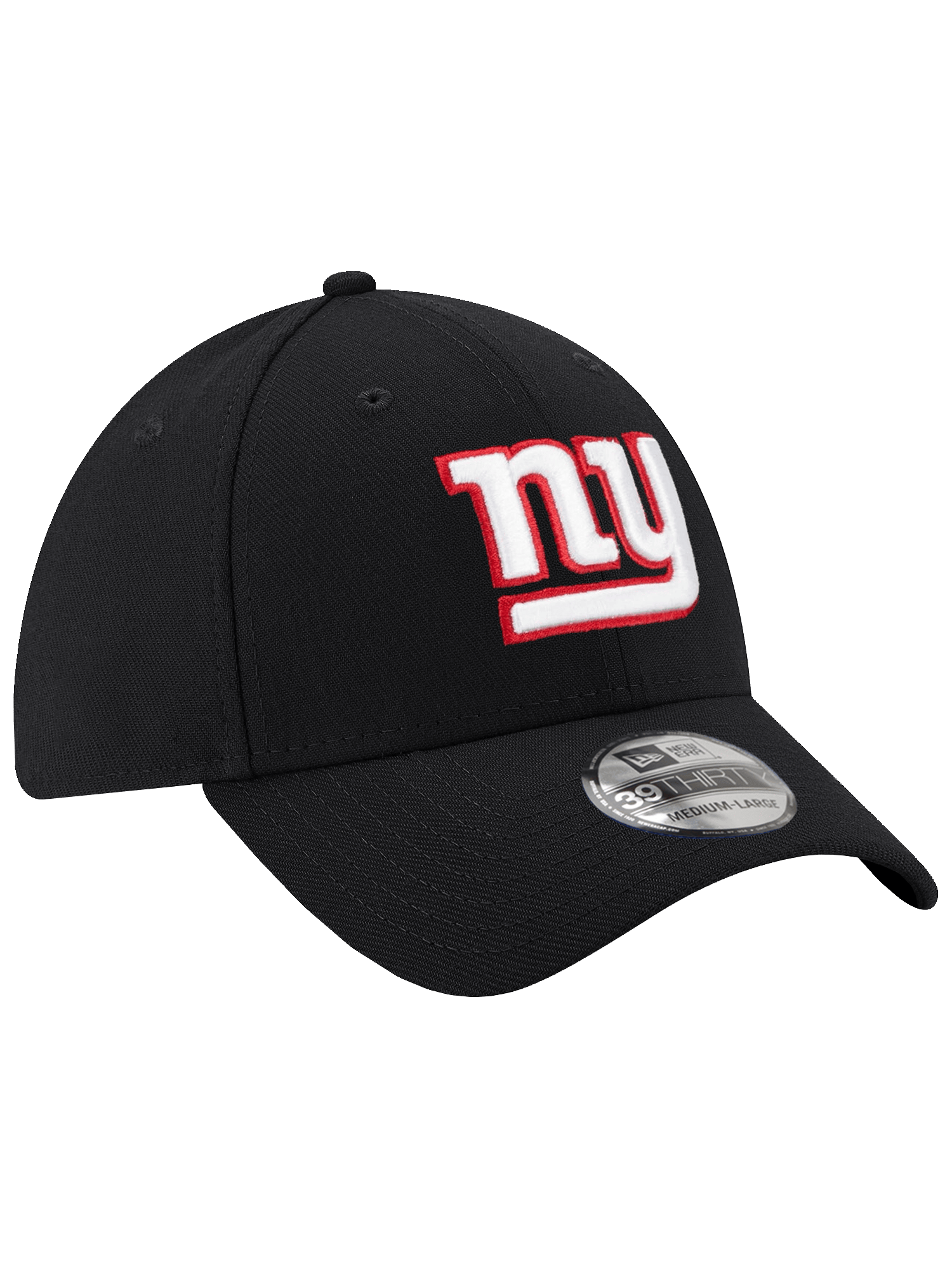 New Era Caps New York Giants New Era NFL Team 39THIRTY Stretch-Fit Hat - Black