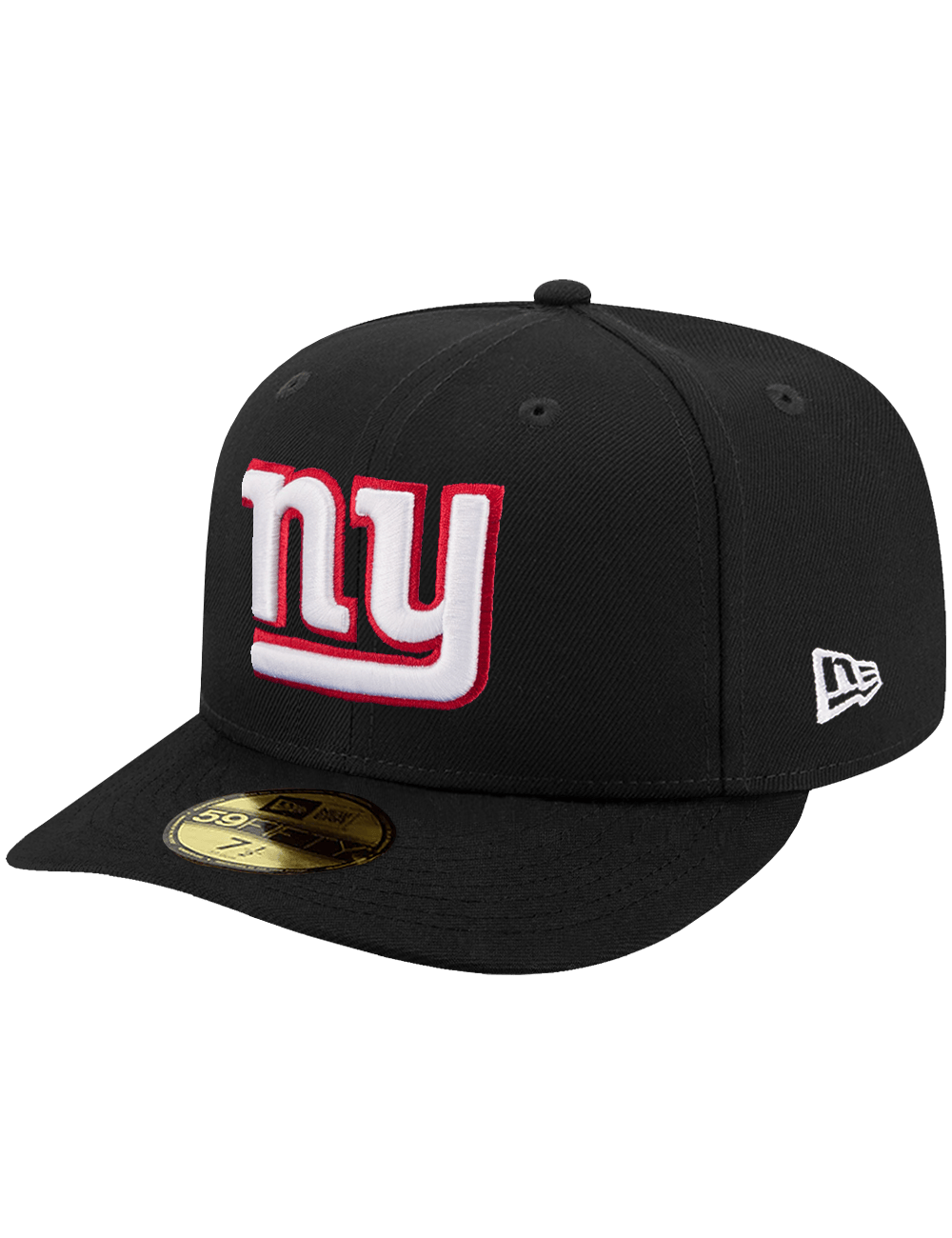 New Era Caps New York Giants New Era NFL Team Pre-Curved 59FIFTY Fitted Hat - Black