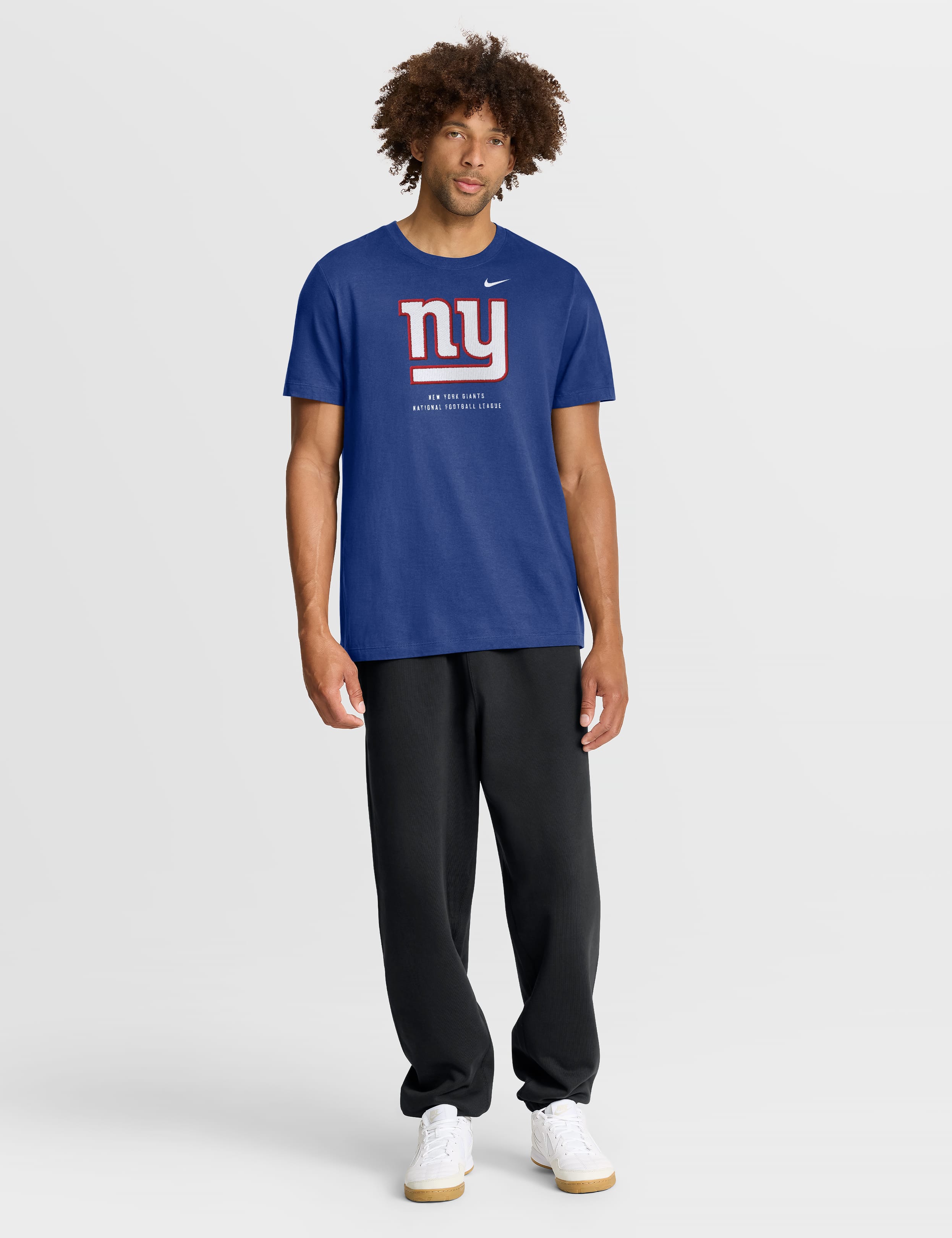 Nike T-Shirts New York Giants Nike NFL Property Of Cotton T-Shirt - Blue