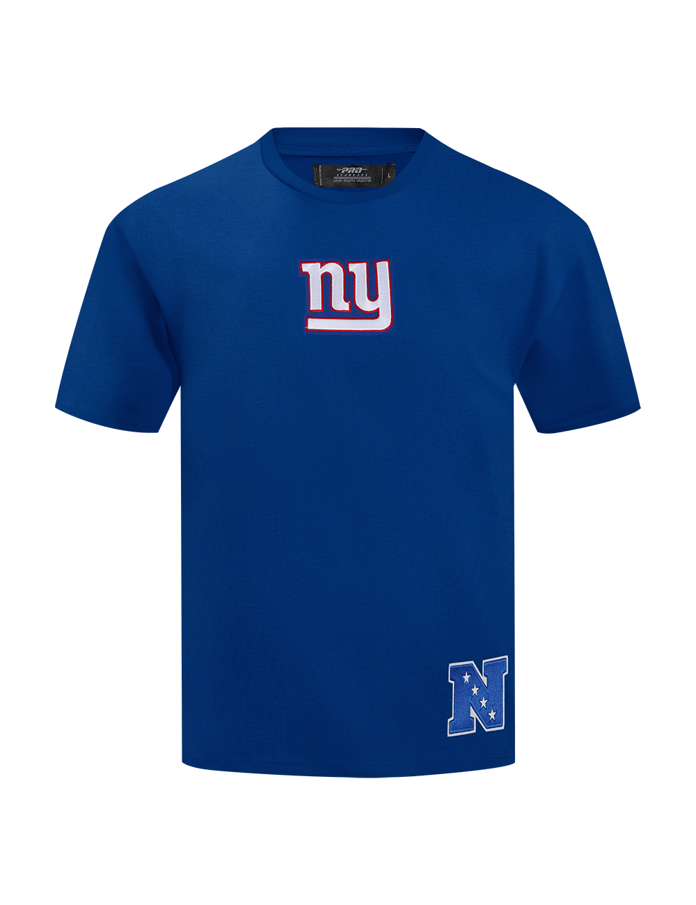 Pro Standard T-Shirts New York Giants Pro Standard NFL Wingspan Drop Shoulder T-Shirt - Blue