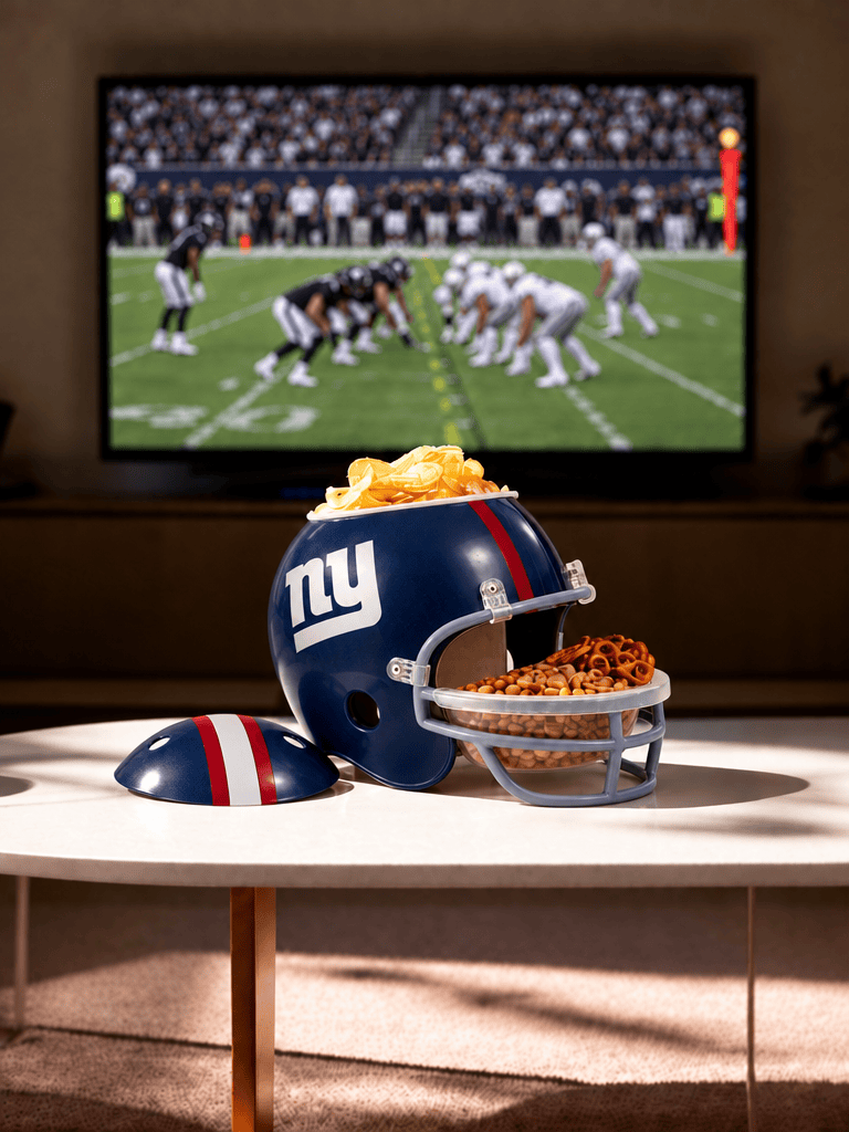 Wincraft Accessories New York Giants Wincraft NFL Full Size Multi Compartment Snack Helmet