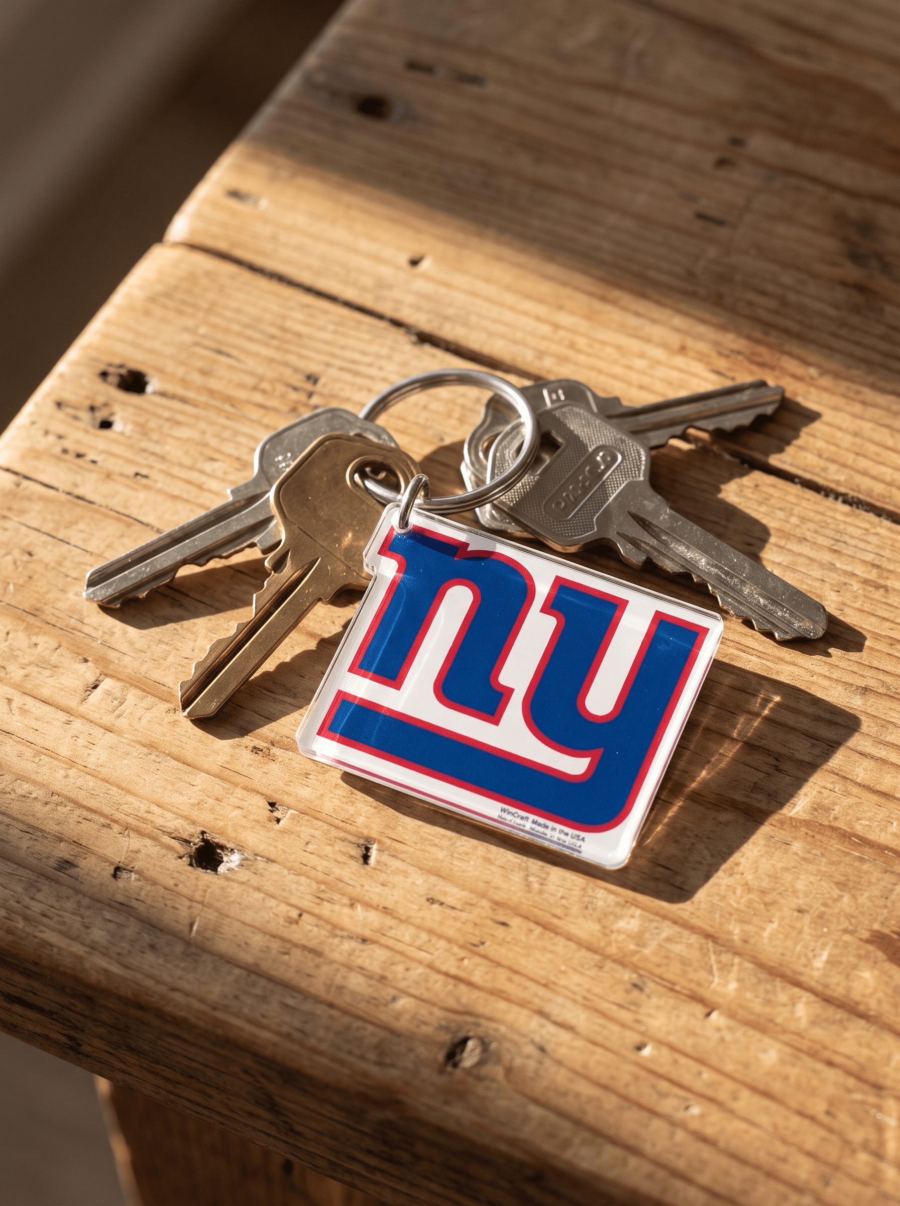Wincraft Accessories New York Giants Wincraft NFL Premium Acrylic Team Key Ring