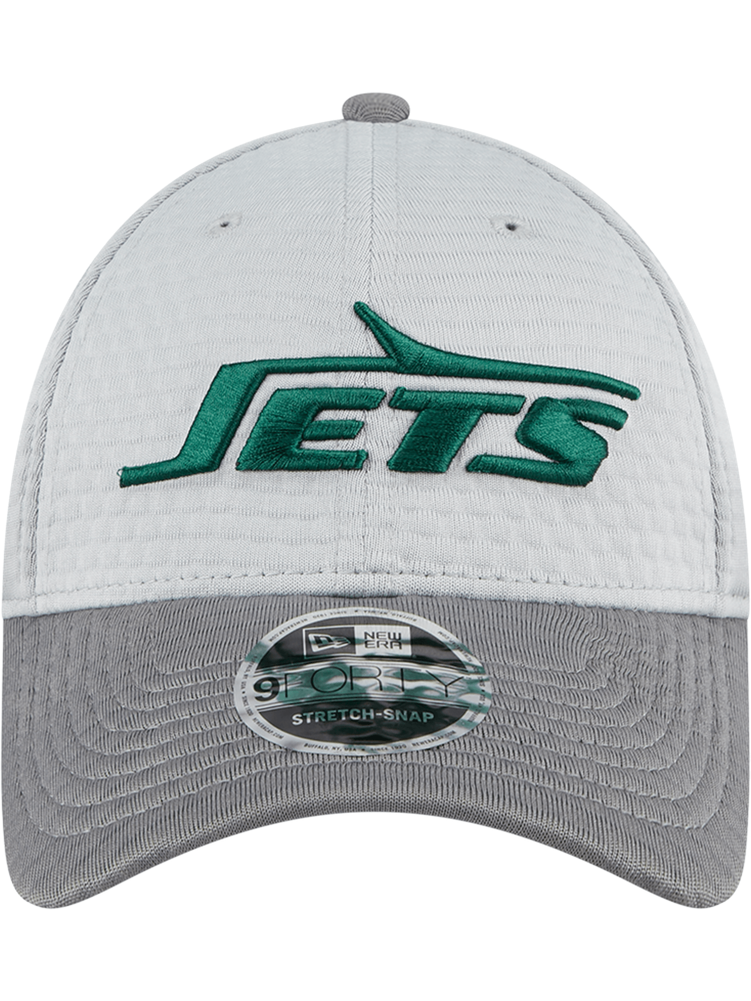 New Era Caps New York Jets New Era NFL 24 Training 9FORTY Stretch-Snapback Hat - Grey