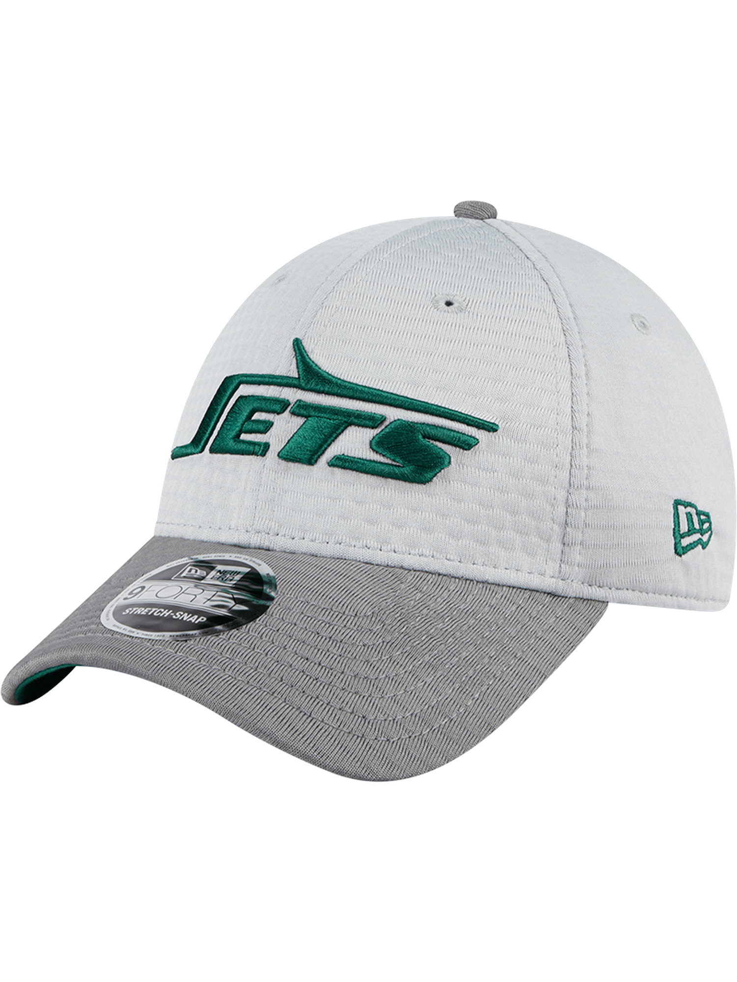 New Era Caps New York Jets New Era NFL 24 Training 9FORTY Stretch-Snapback Hat - Grey