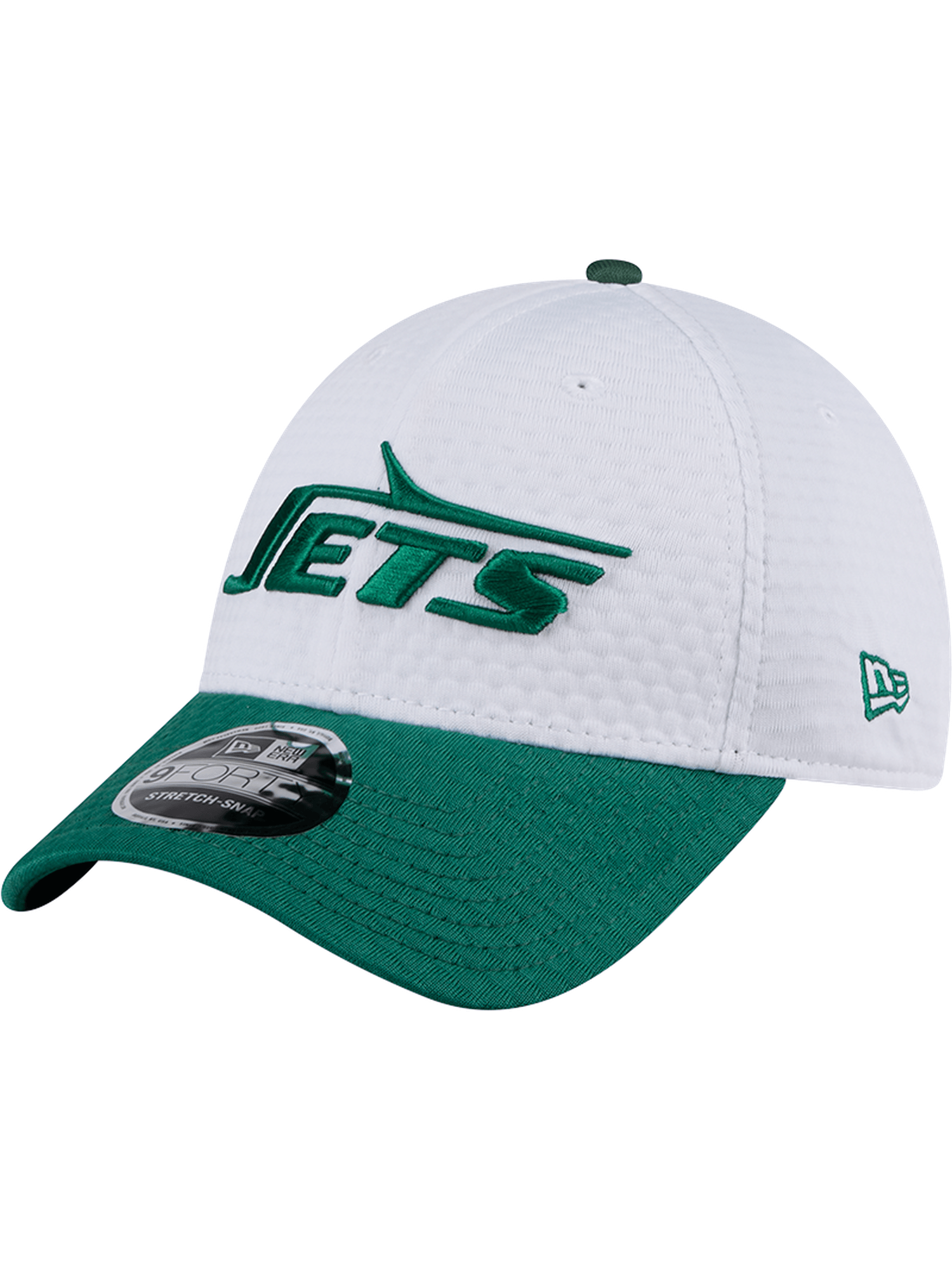 New Era Caps New York Jets New Era NFL 24 Training 9FORTY Stretch-Snapback Hat - White