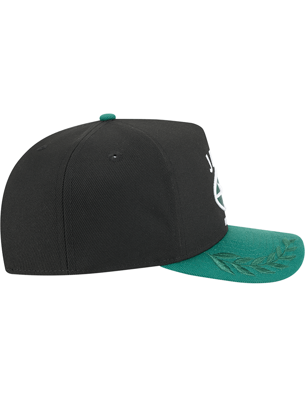 New Era Caps New York Jets New Era NFL 25 Draft Pre-Curved 9FIFTY A-Frame Snapback Hat - Black