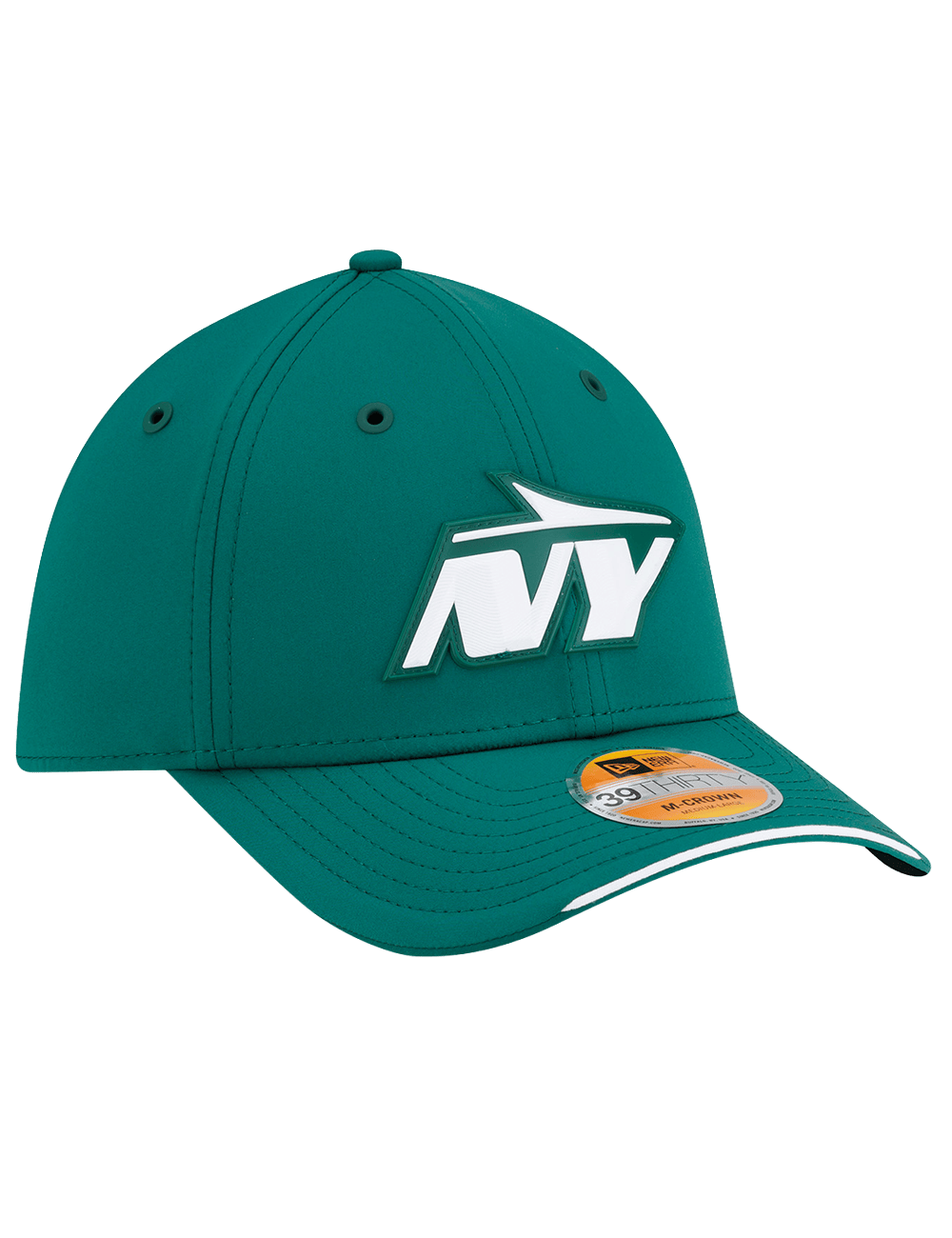 New Era Caps New York Jets New Era NFL 26 Sideline 39THIRTY M-Crown Stretch-Fit Hat - Green