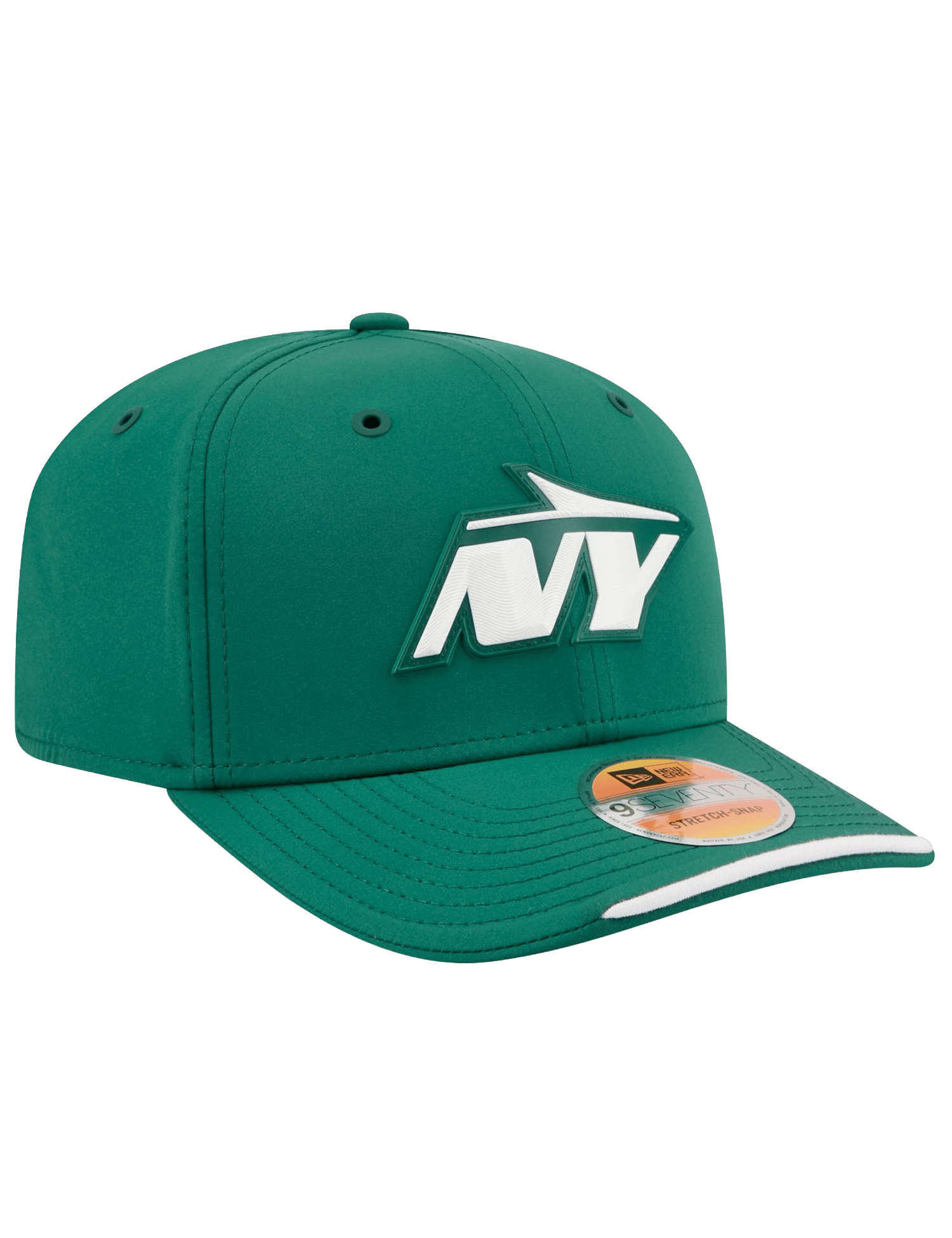 New Era Caps OSFM New York Jets New Era NFL 26 Sideline 9SEVENTY Stretch-Snapback Hat - Green