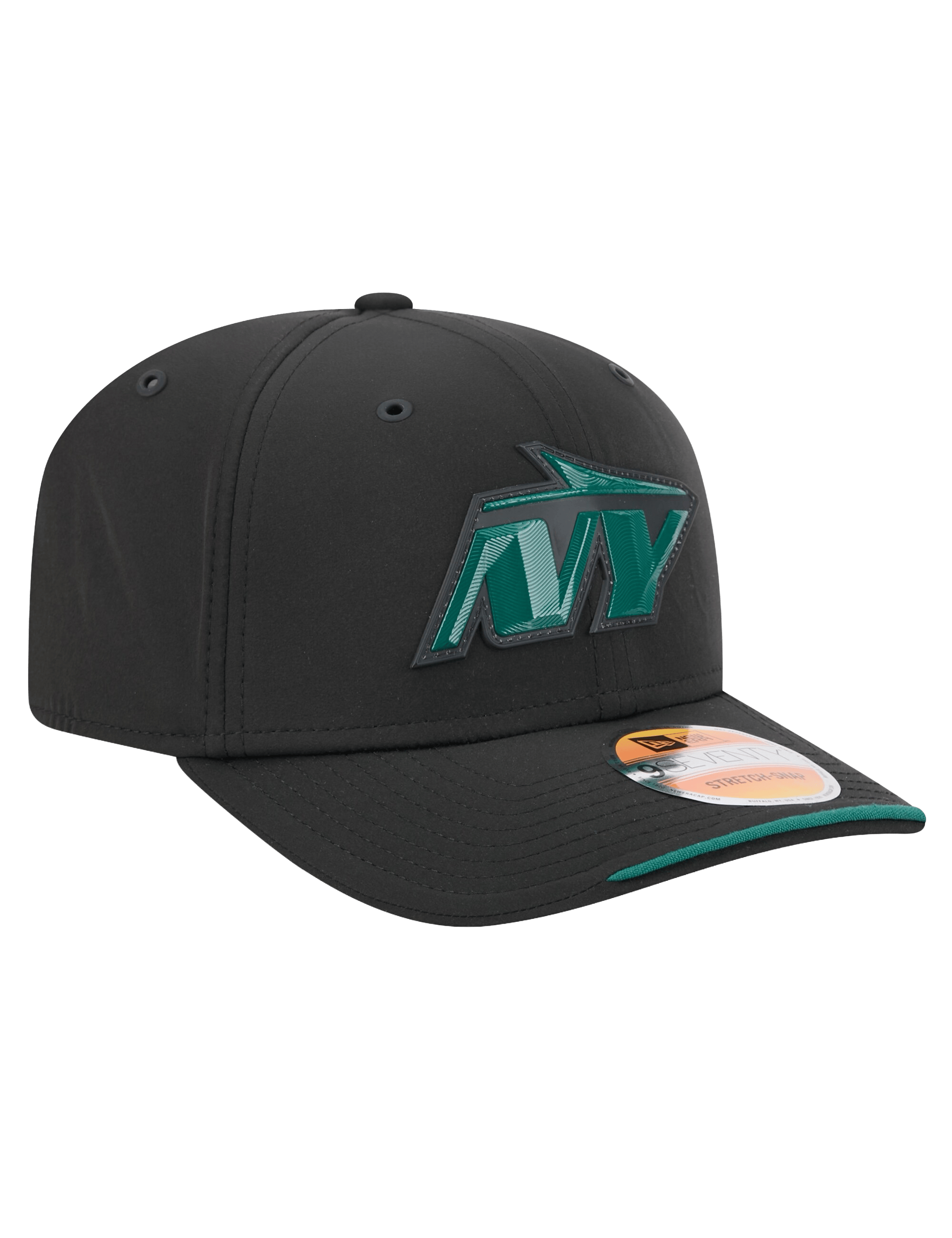 New Era Caps OSFM New York Jets New Era NFL 26 Sideline Alt 9SEVENTY Stretch-Snapback Hat - Black