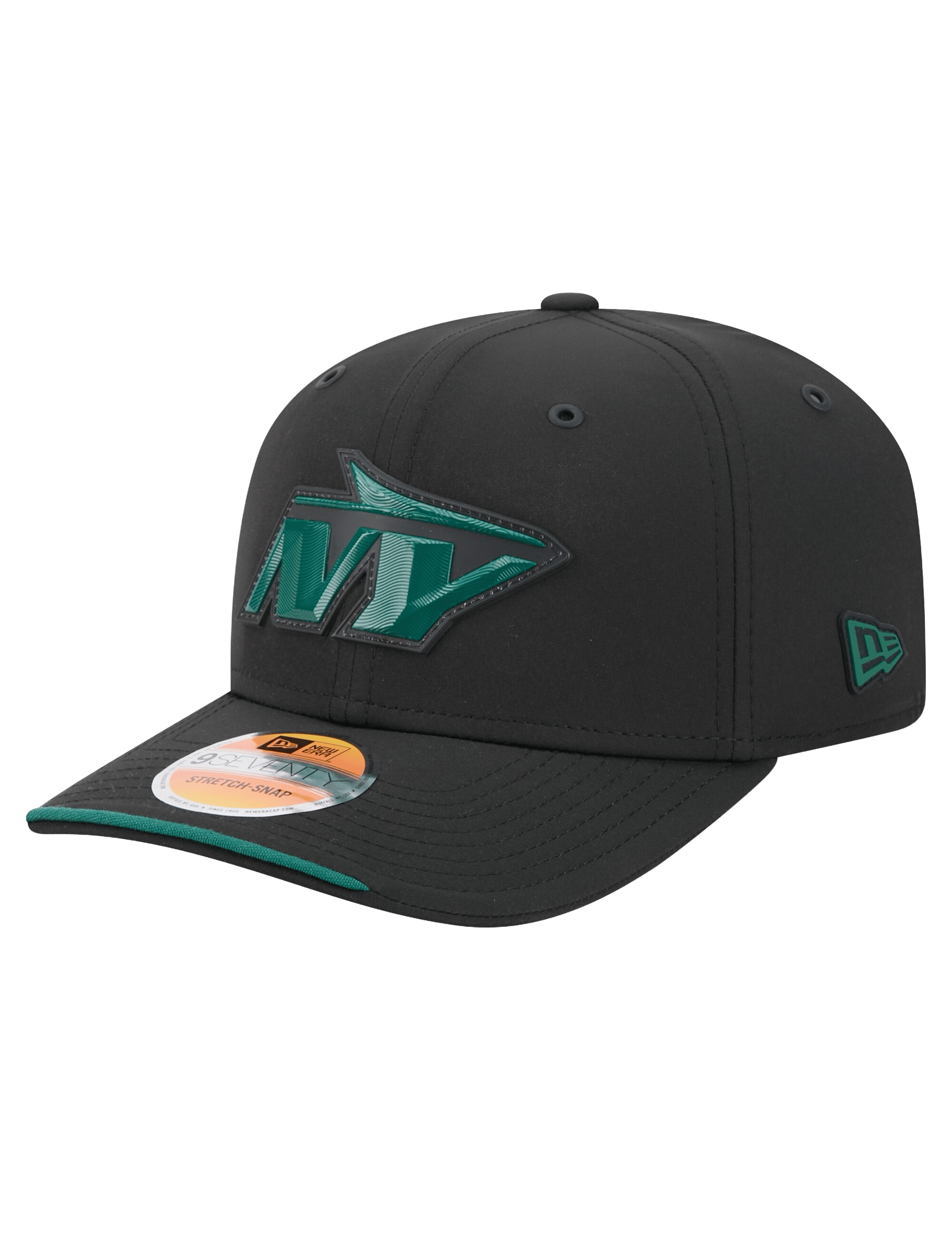 New Era Caps OSFM New York Jets New Era NFL 26 Sideline Alt 9SEVENTY Stretch-Snapback Hat - Black