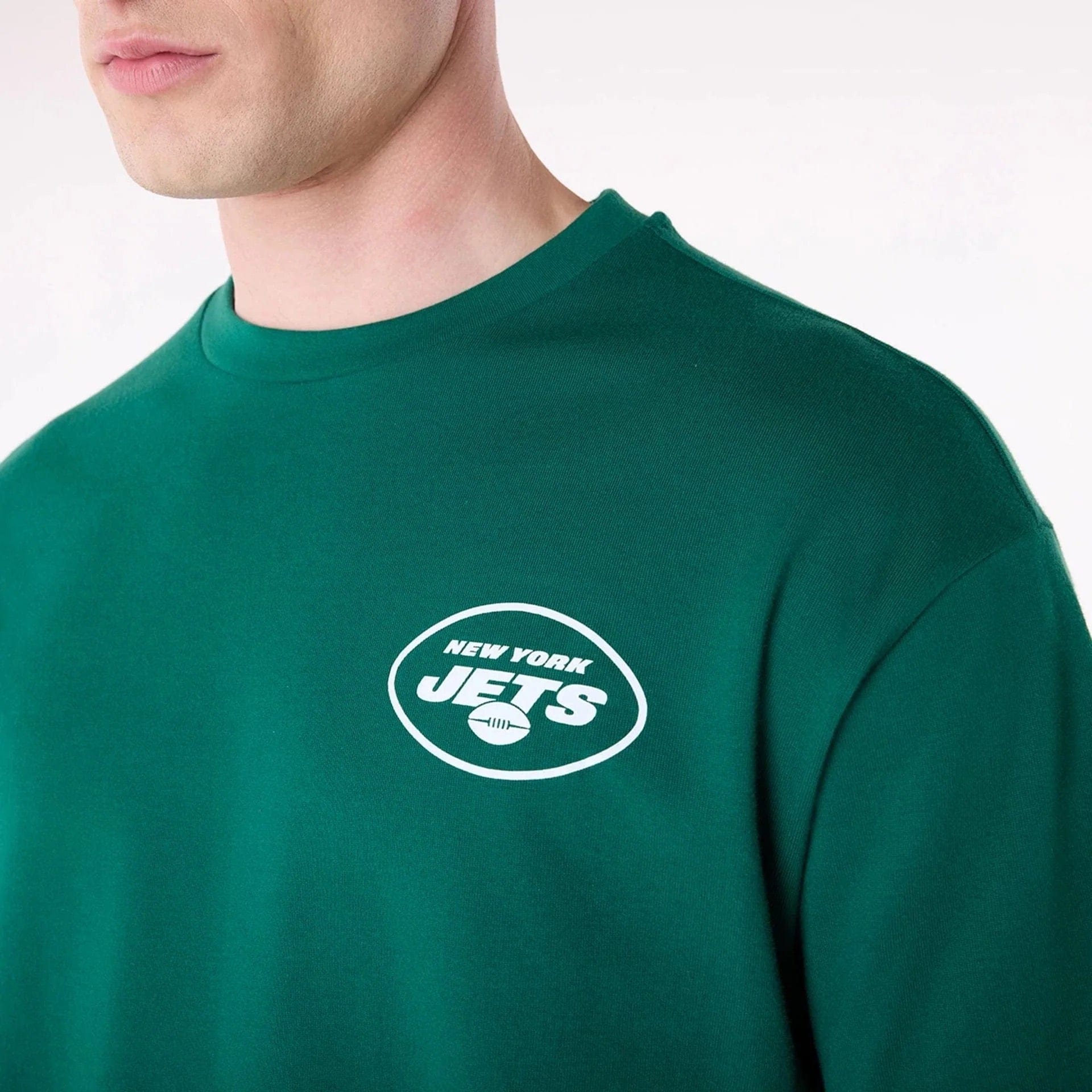 New Era T-Shirts New York Jets New Era NFL Graphic Hit Oversized T-Shirt - Green