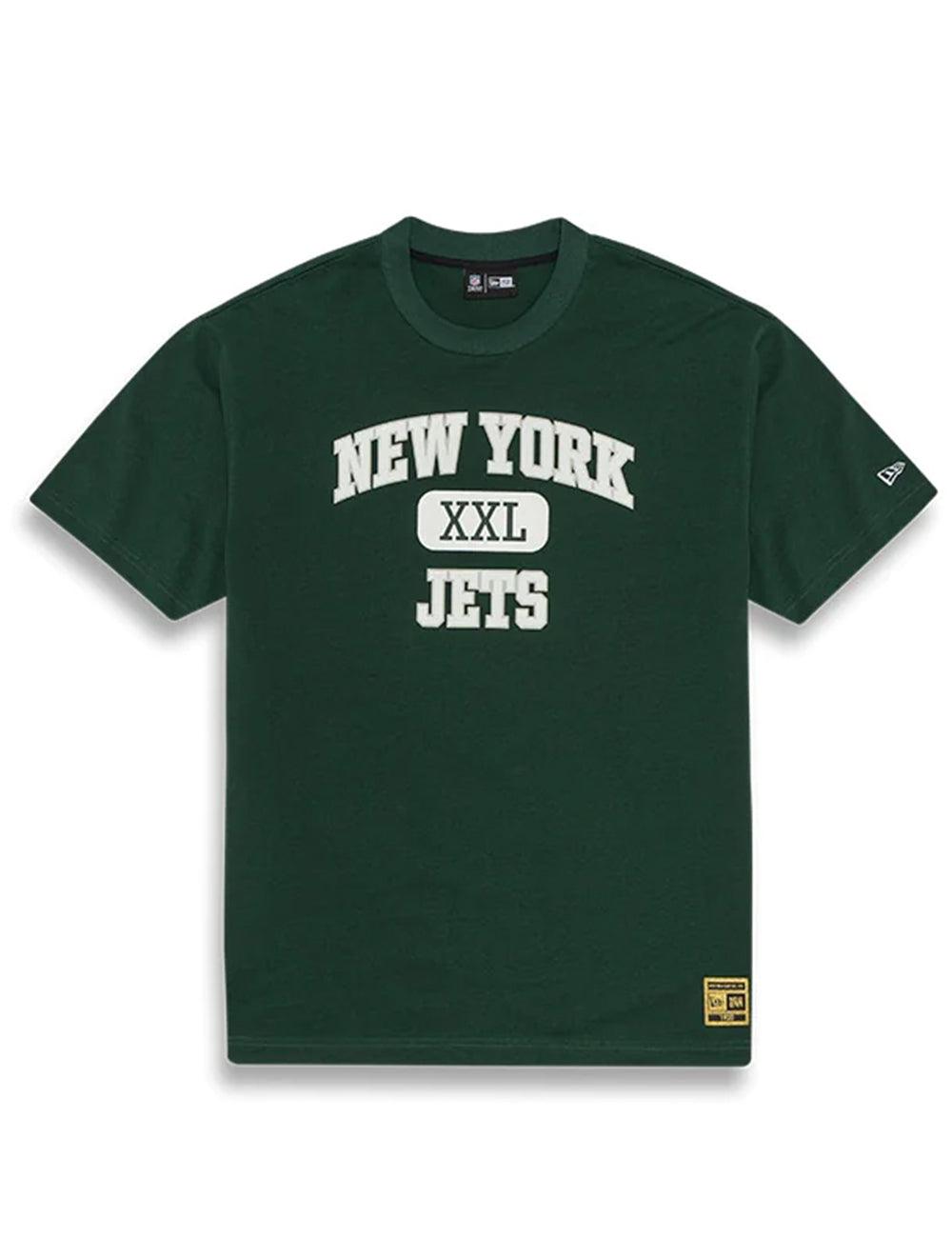 New Era T-Shirts New York Jets New Era NFL XXL Arch T-Shirt - Dark Green