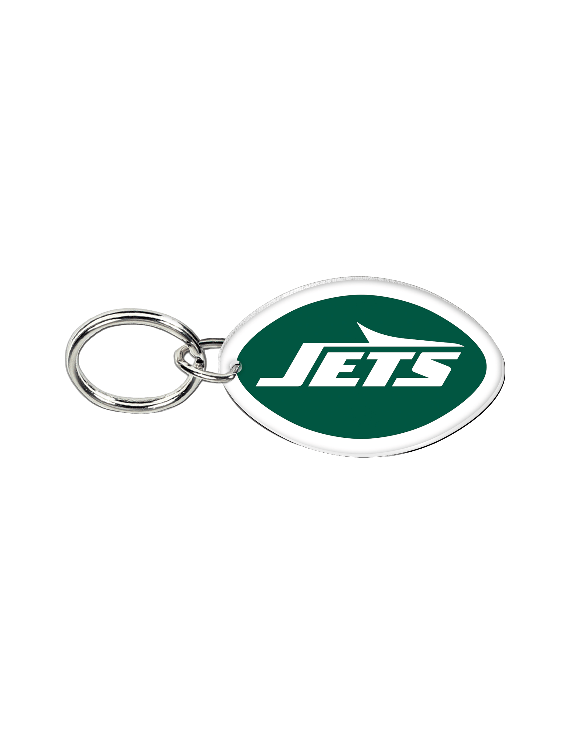 Wincraft Accessories New York Jets Wincraft NFL Premium Acrylic Team Key Ring
