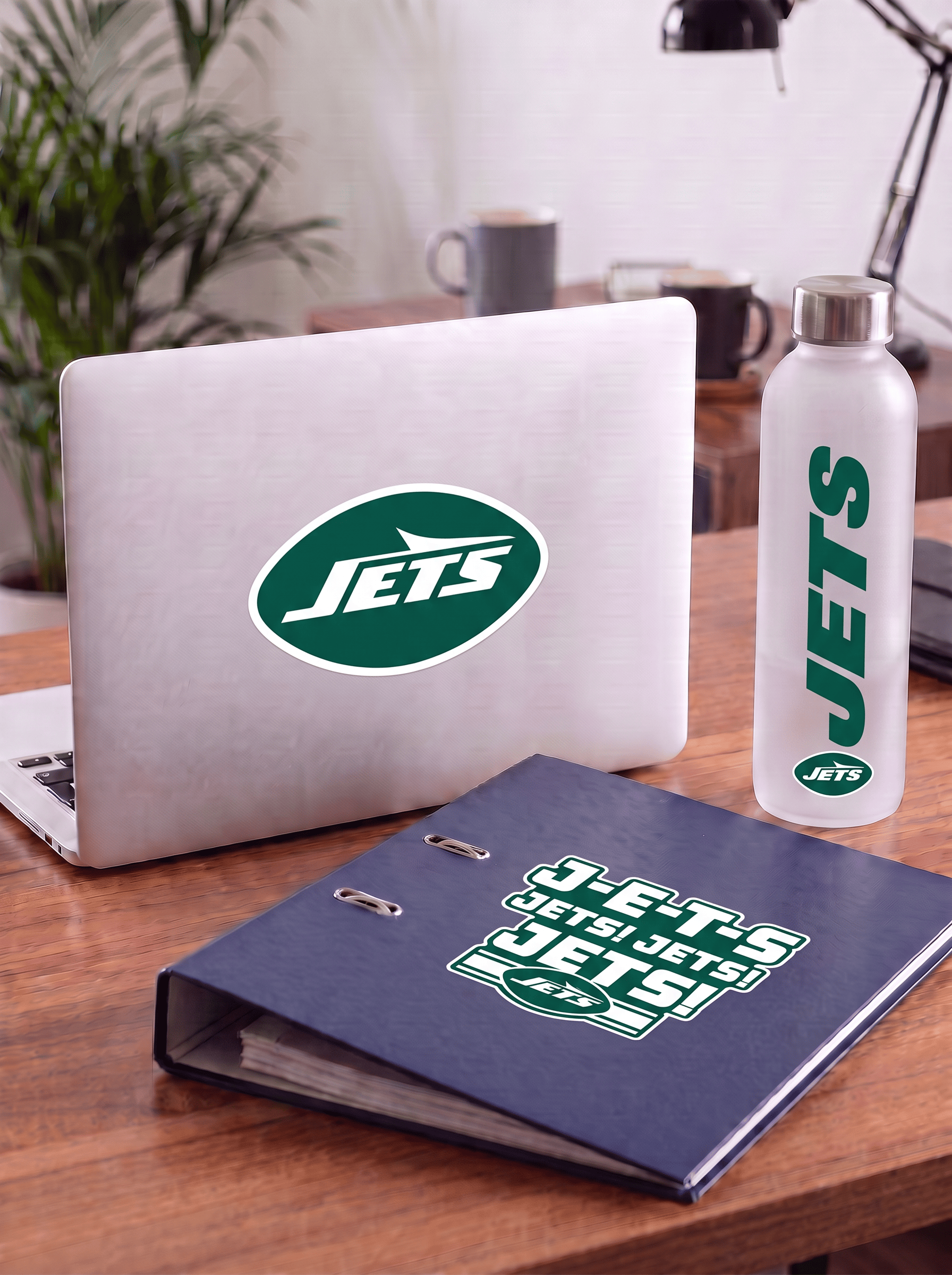 Wincraft Accessories New York Jets Wincraft NFL Team 3 Piece 5” x 7” Decal Set