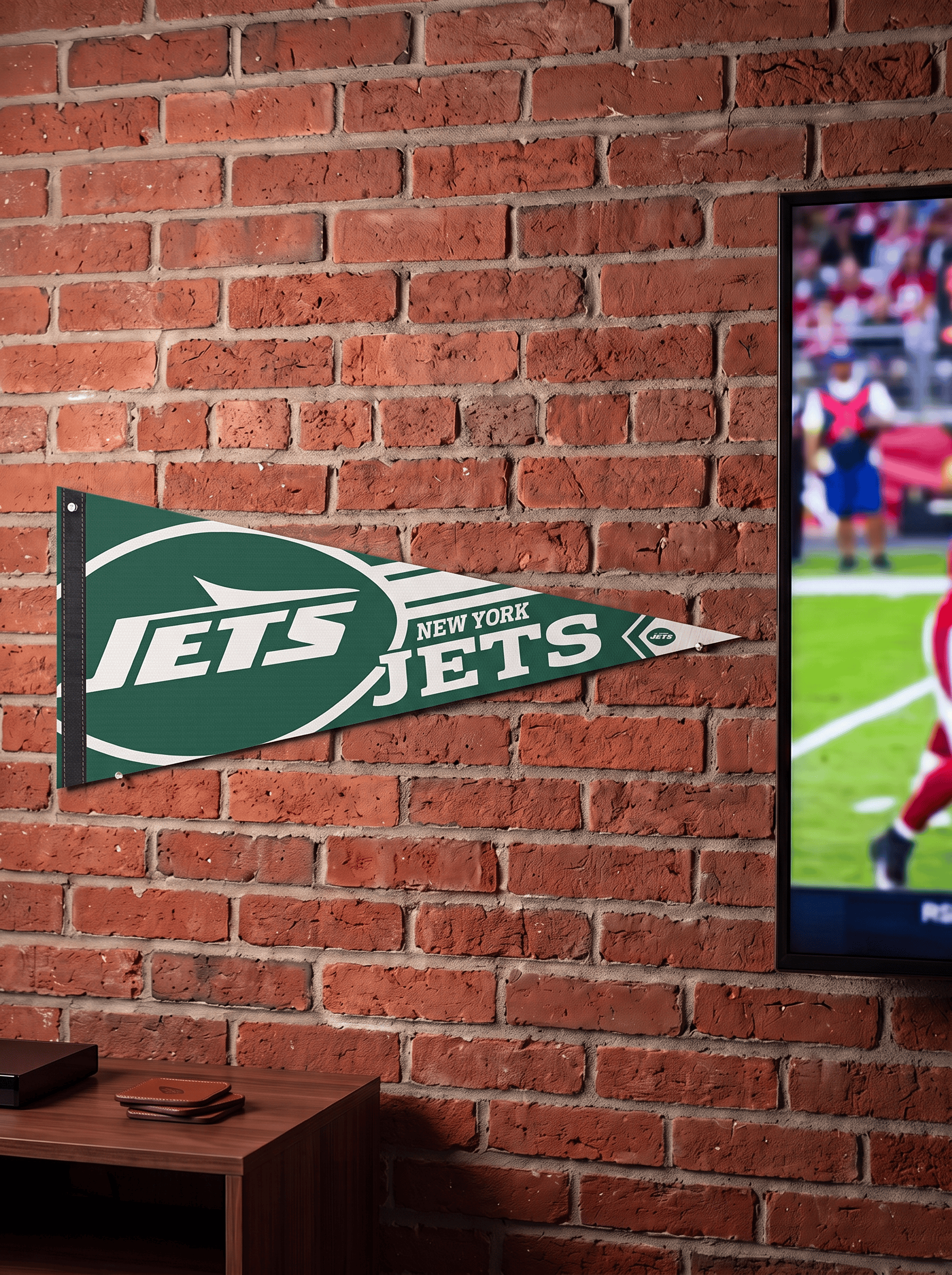 Wincraft Accessories New York Jets Wincraft NFL Team Premium 12" x 30" Pennant