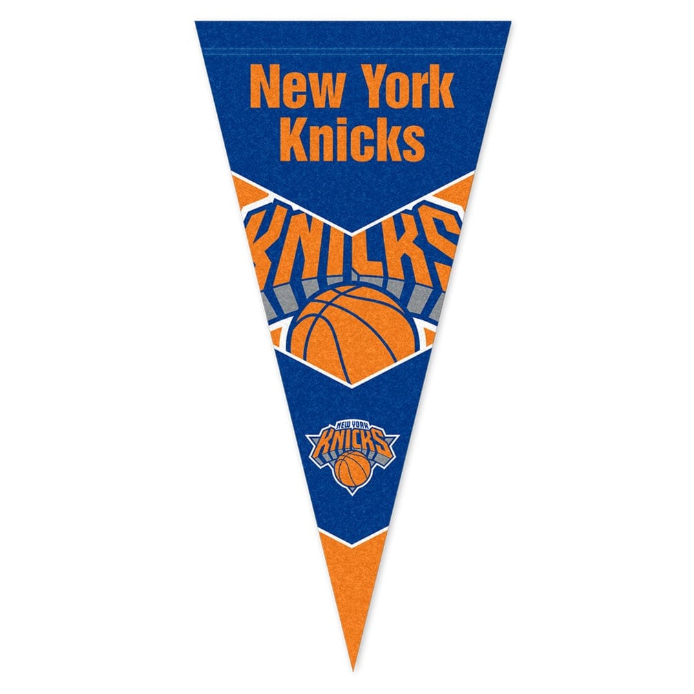 NBA Branded Accessories New York Knicks NBA 57 x 27 Team Felt Pennant