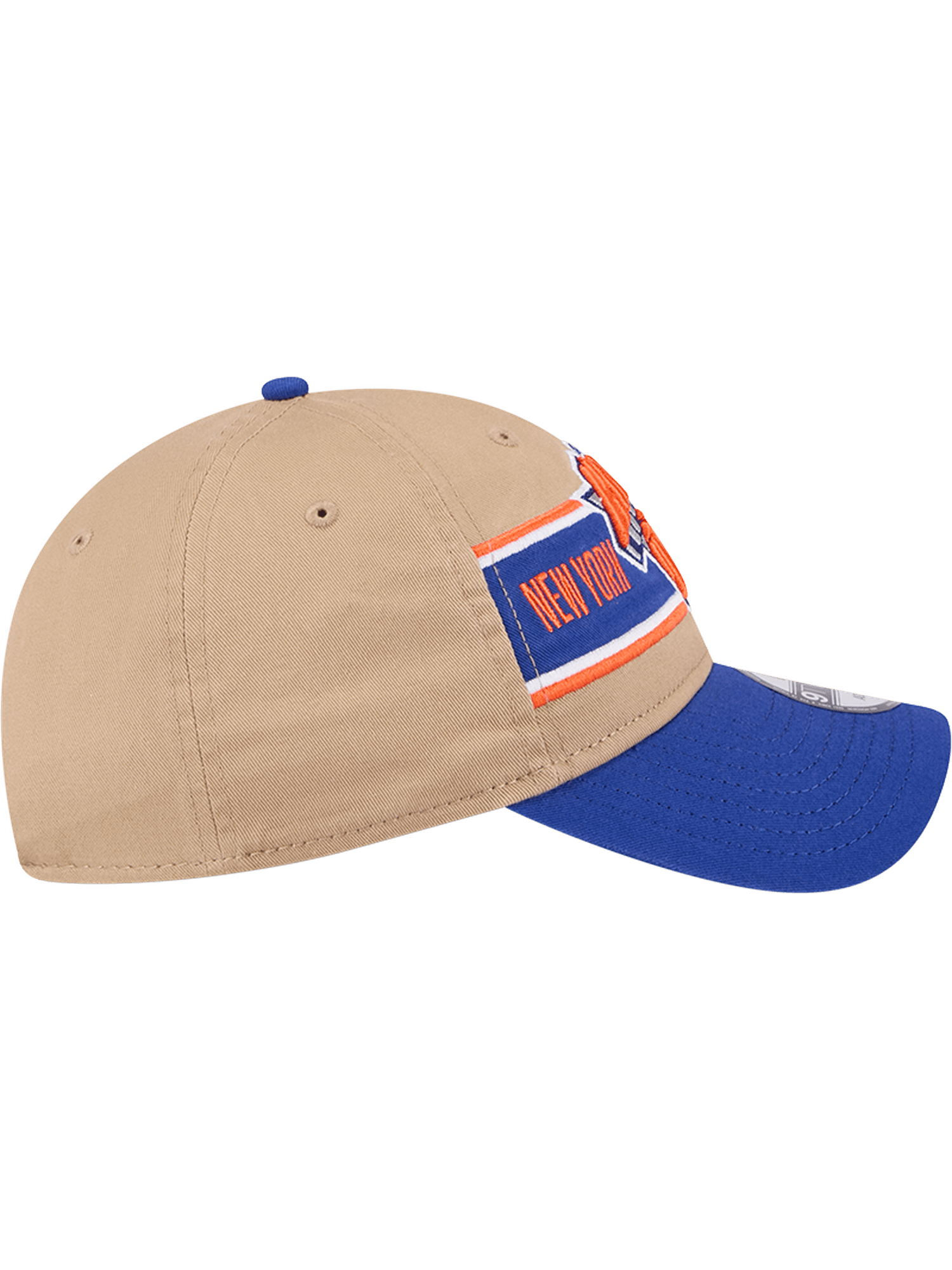 New Era Caps New York Knicks New Era NBA 24 Draft 9TWENTY Strapback Hat - Tan