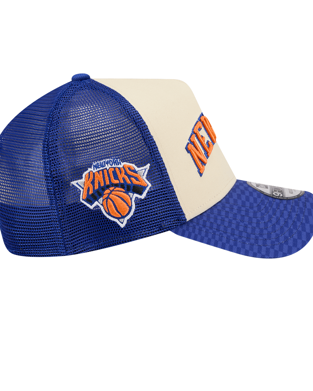 New Era Caps New York Knicks New Era NBA 25-26 City Edition 9FORTY A-Frame Snapback Hat