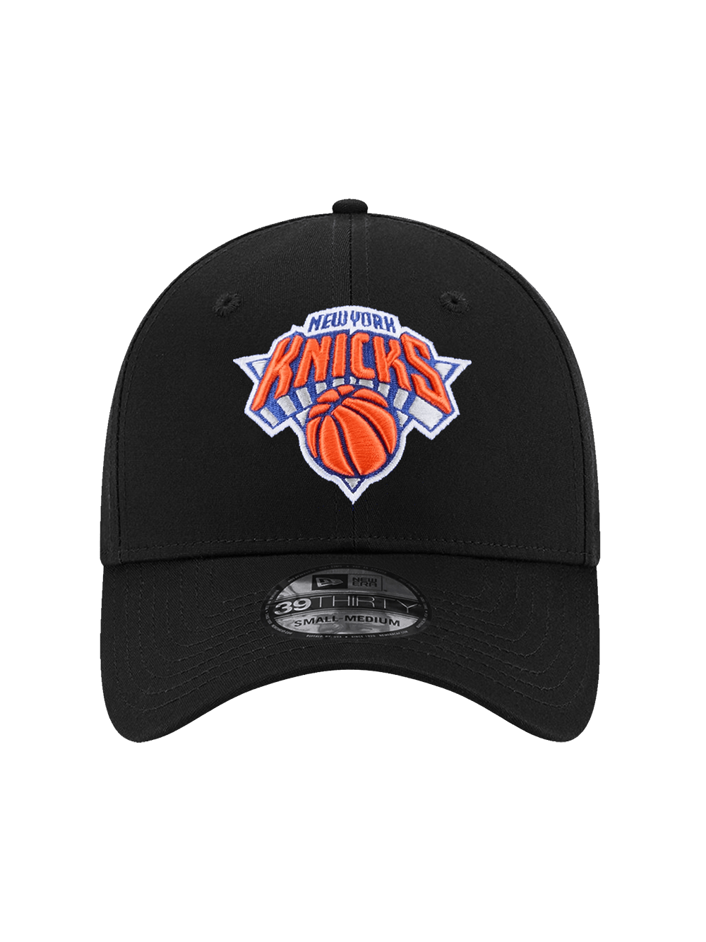New Era Caps New York Knicks New Era NBA Team 39THIRTY Stretch-Fit Hat - Black
