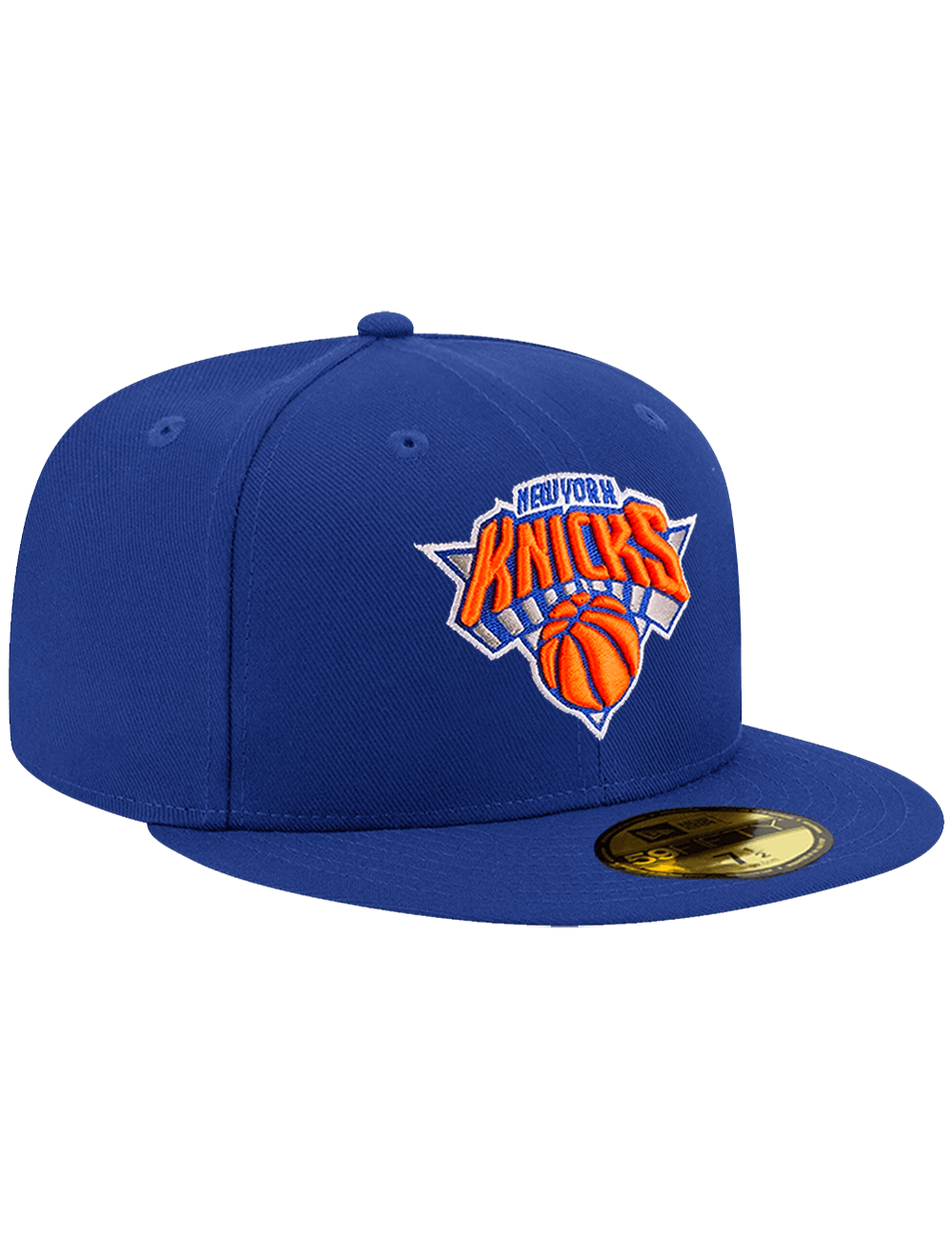 New Era Caps New York Knicks New Era NBA Team 59FIFTY Fitted Hat - Blue