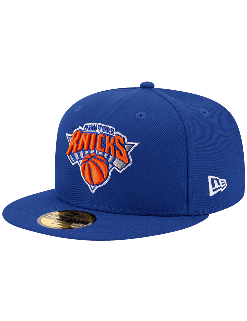 New Era Caps New York Knicks New Era NBA Team 59FIFTY Fitted Hat - Blue