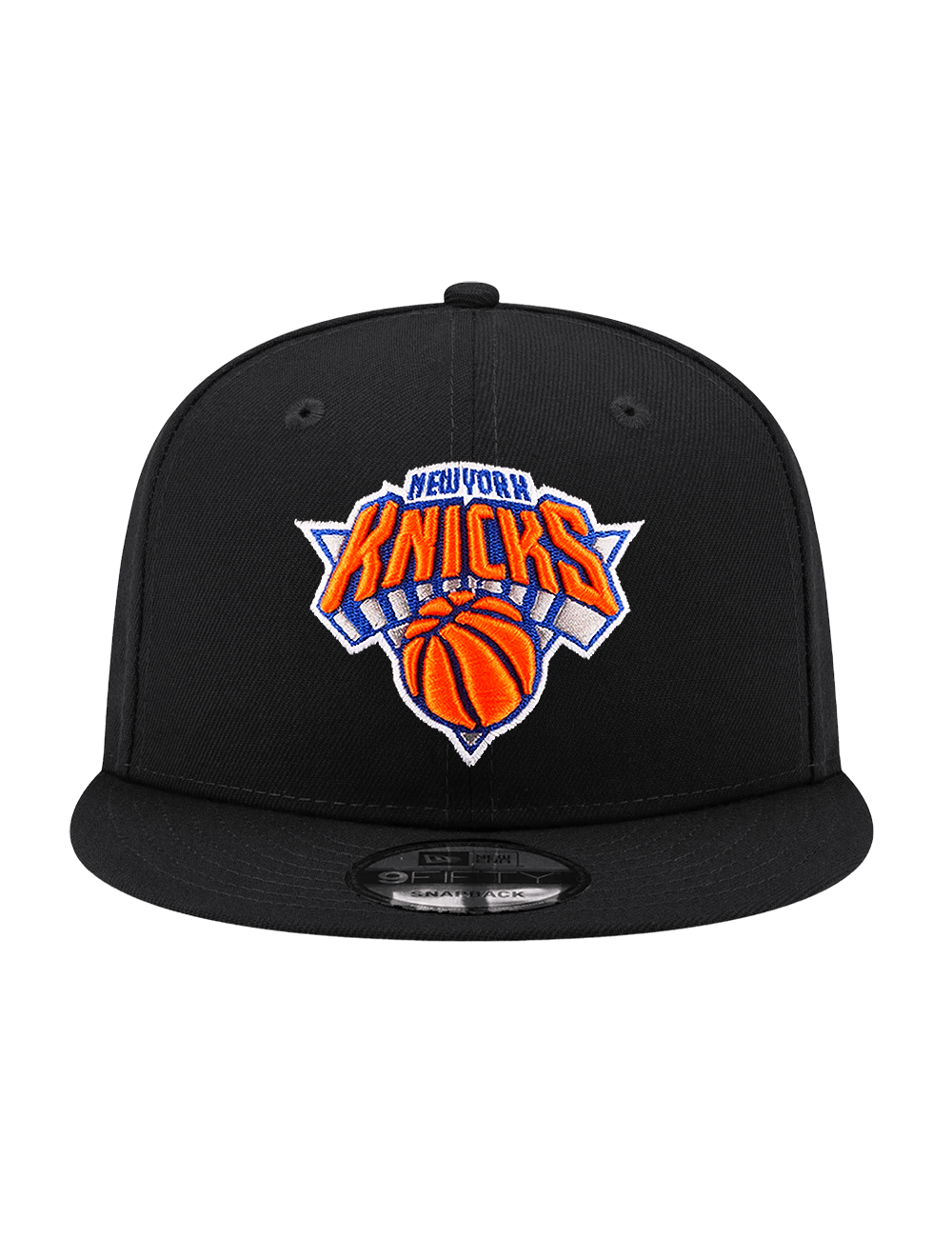 New Era Caps OSFA New York Knicks New Era NBA Team 9FIFTY Snapback Hat - Black
