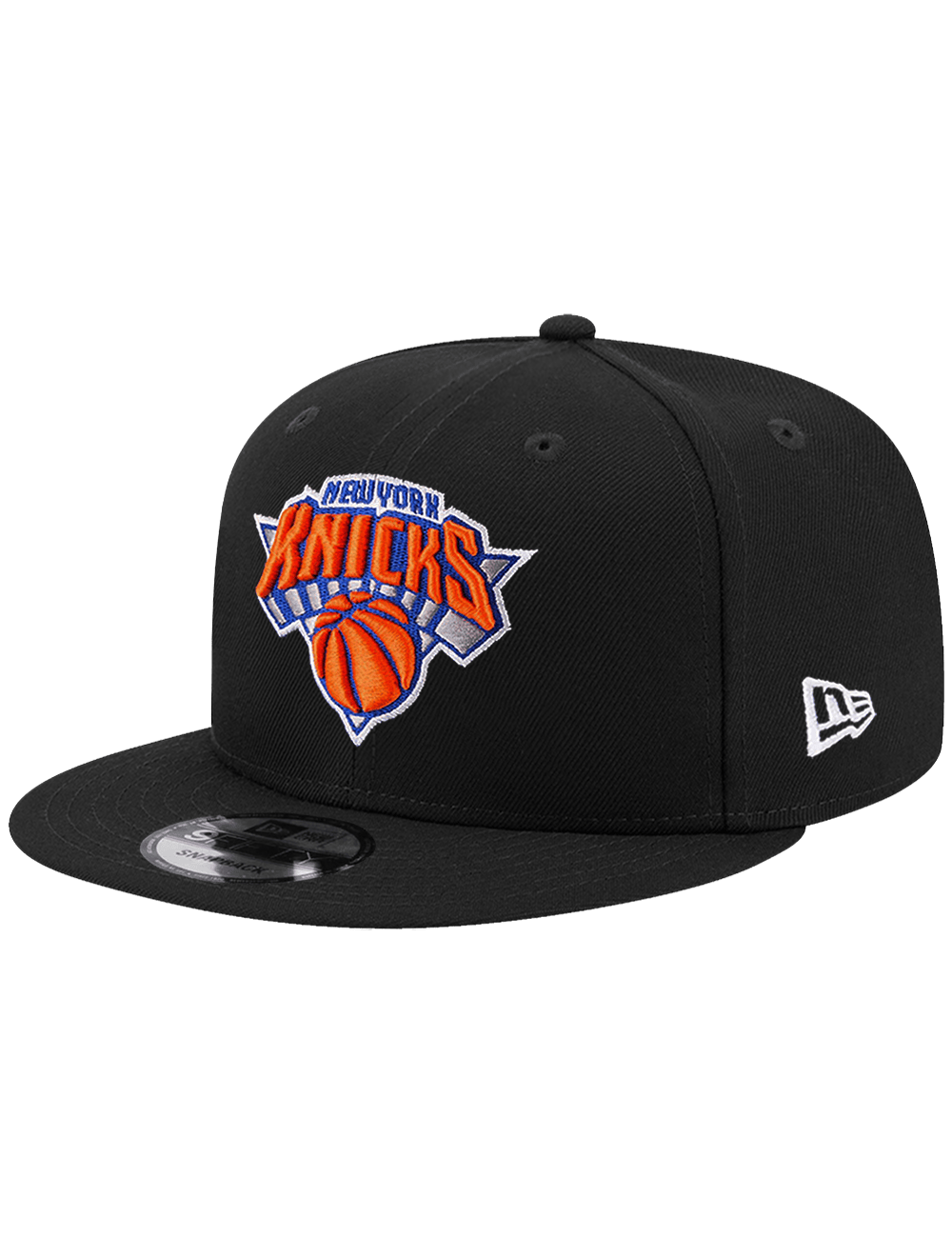 New Era Caps OSFA New York Knicks New Era NBA Team 9FIFTY Snapback Hat - Black