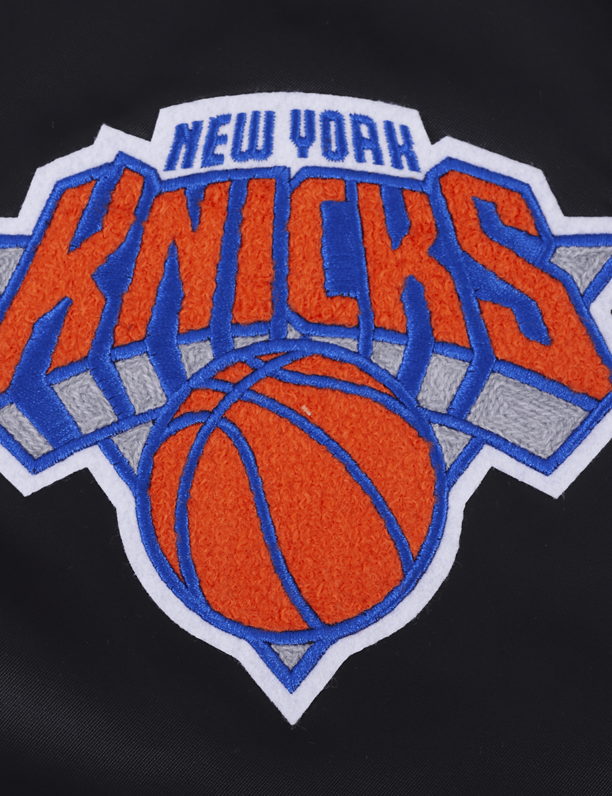 Pro Standard Jackets New York Knicks Pro Standard NBA 26 Champs Lightweight Satin Jacket - Black