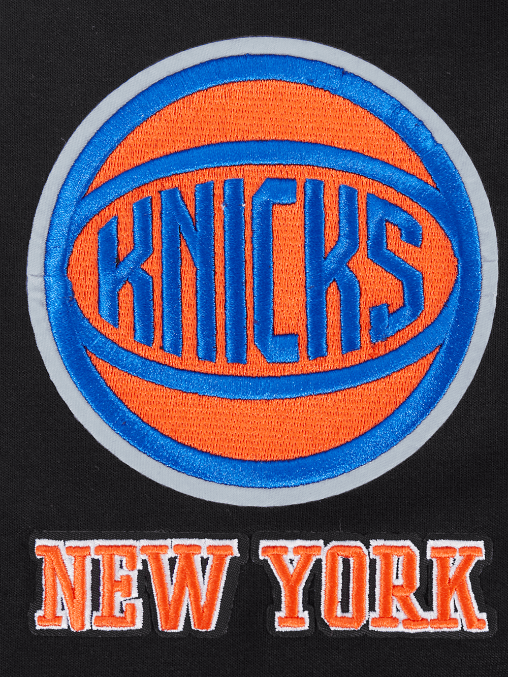 Pro Standard Jumpers New York Knicks Pro Standard NBA Classic Chenille Flex Hoodie Jumper - Black