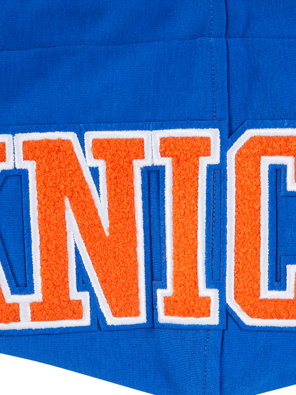 Pro Standard Jumpers New York Knicks Pro Standard NBA Classic Chenille Flex Hoodie Jumper - Blue