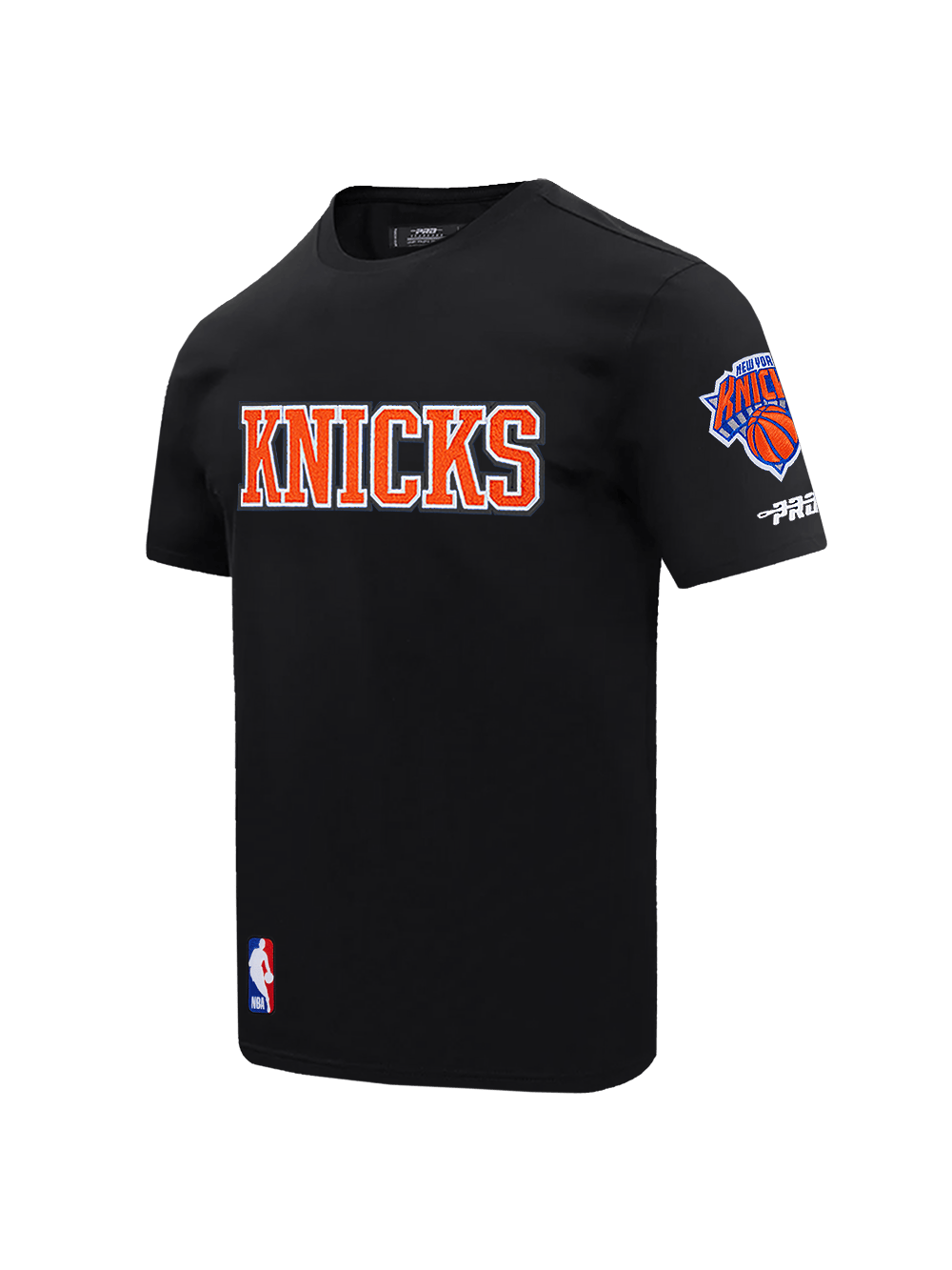 Pro Standard T-Shirts New York Knicks Pro Standard NBA Classic Chenille Flex T-Shirt - Black